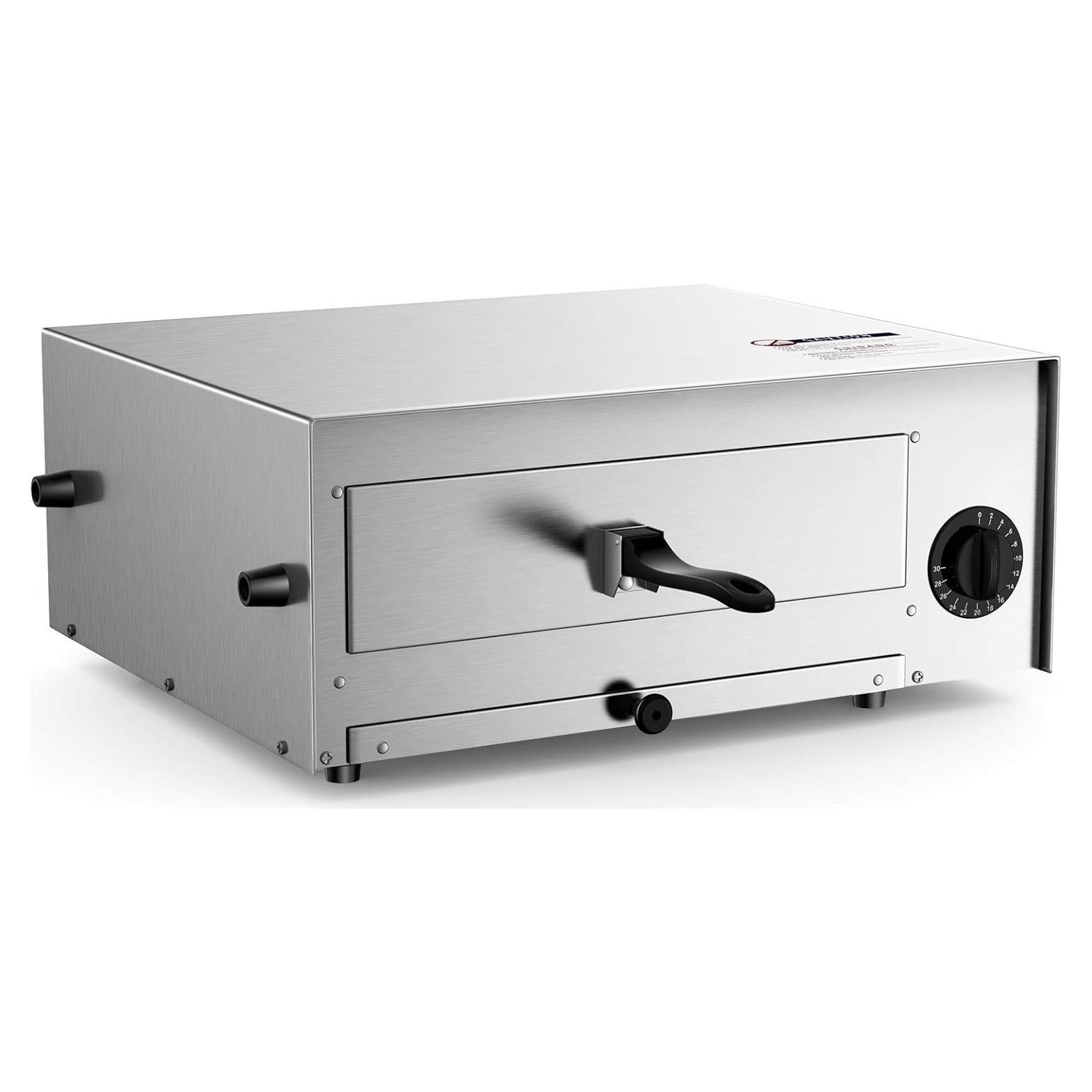 Horno de Pizza Eléctrico Giantex EP20961 Acero Inoxidable 30.48 cm