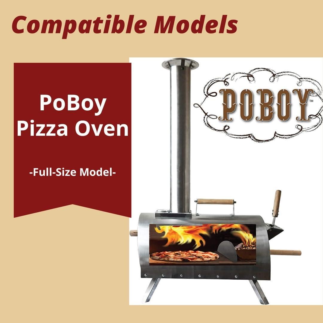 Bolsa de Transporte Pellethead PoBoy para Horno de Pizza - Negra