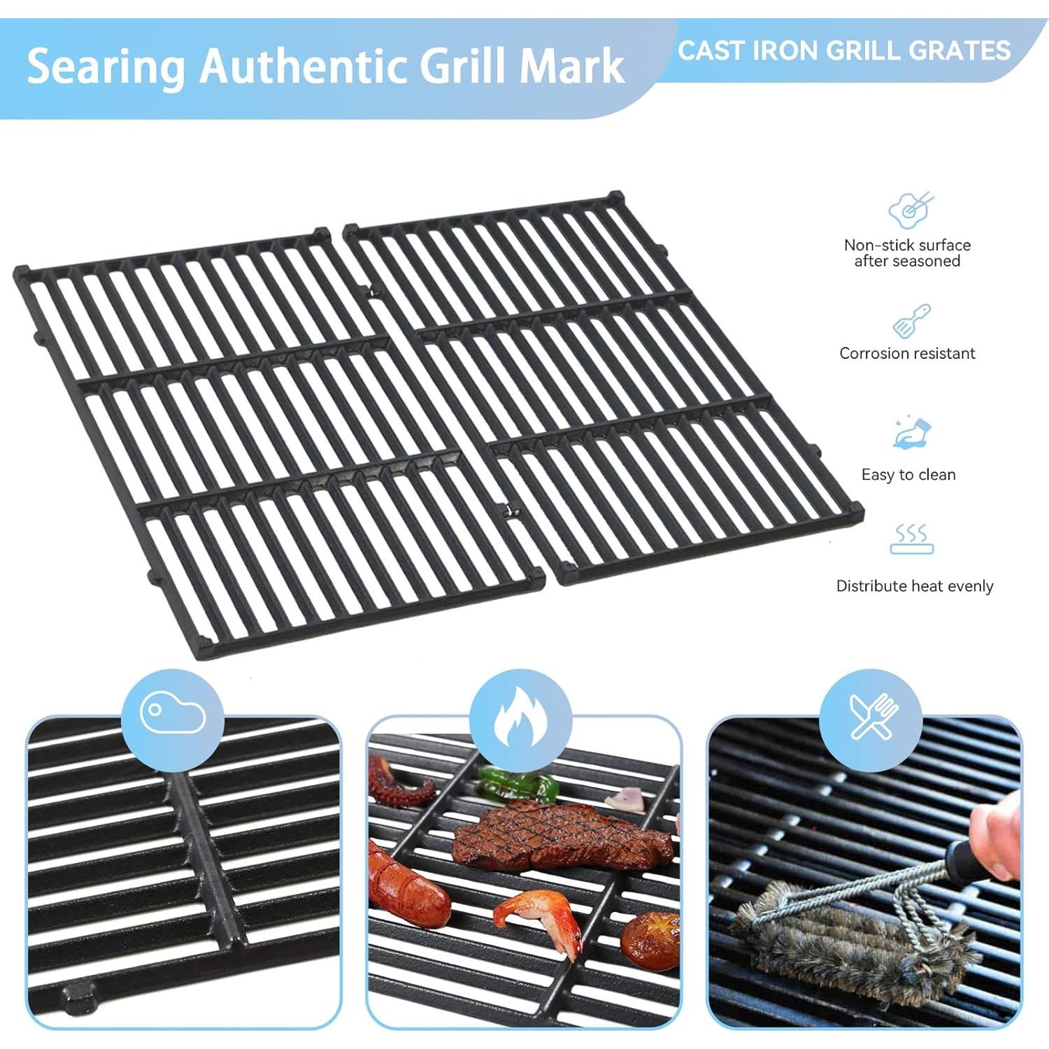 Rejillas de Parrilla Weber 7637 para Spirit 200 Series - 2 Piezas