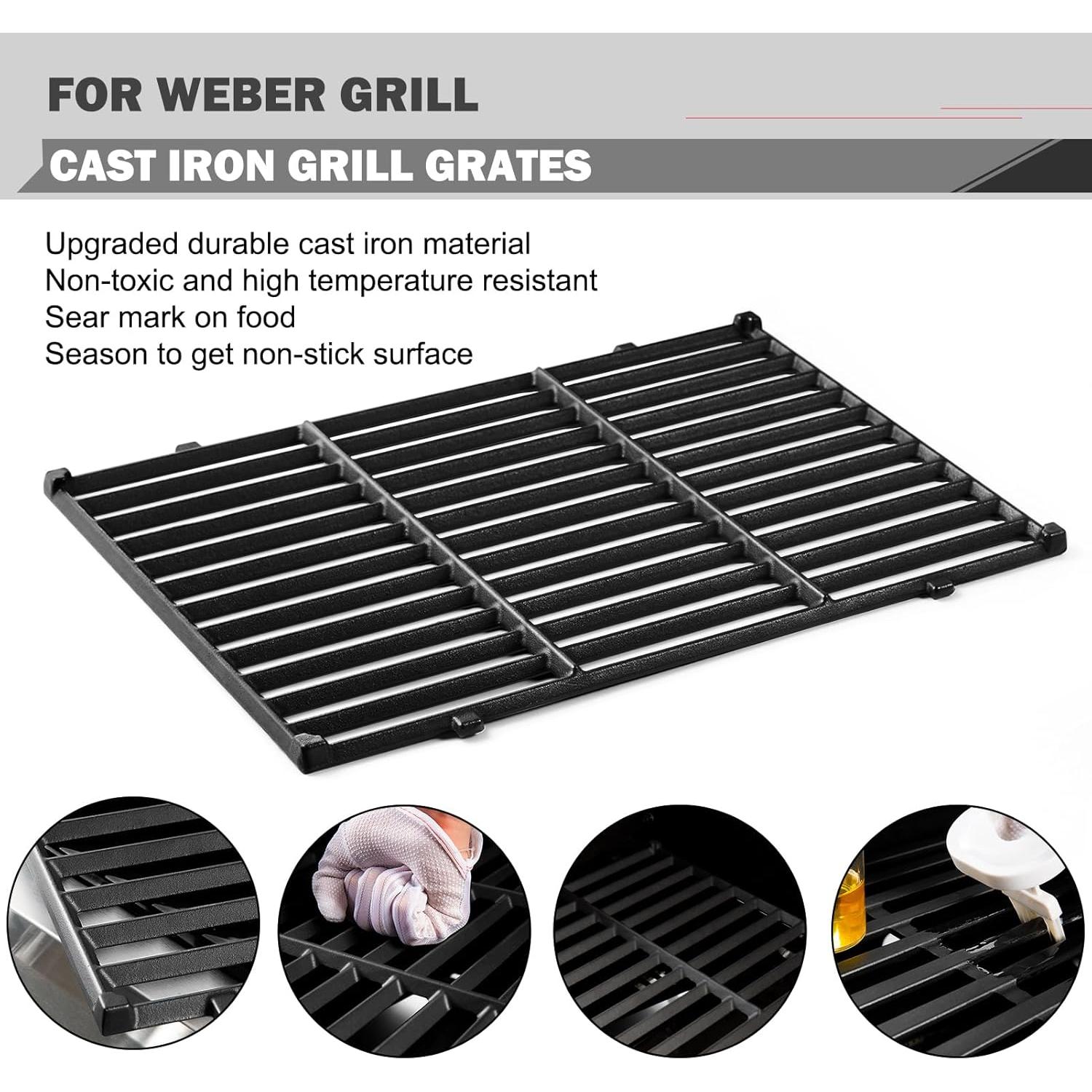 Rejillas de Parrilla Weber Spirit 300 Oklagarden 17.5" x 23.8"