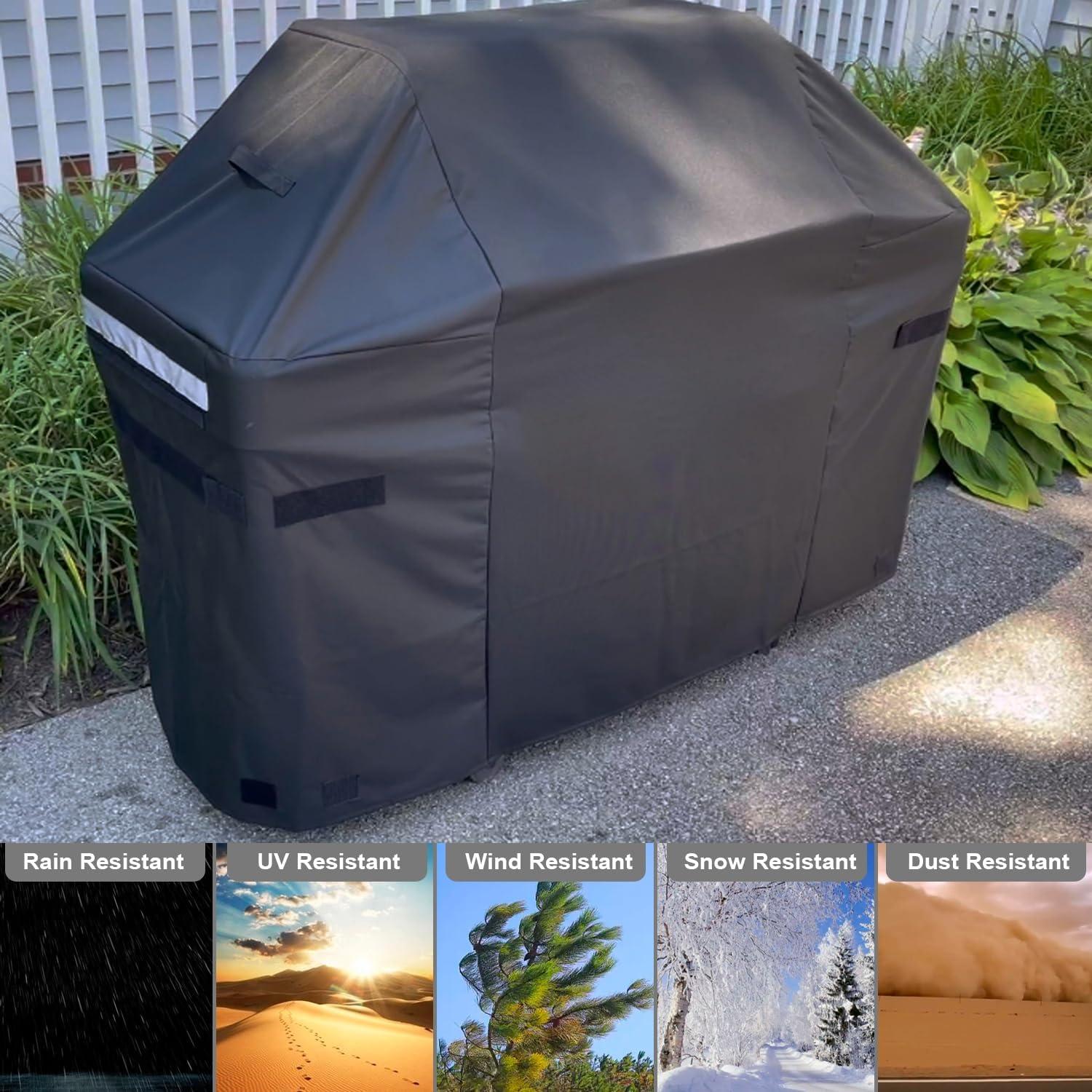 Cubierta de Parrilla JCLMER 7138 para Weber Spirit II 200