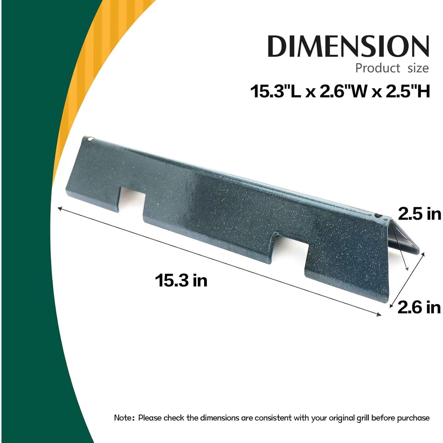 Barras Flavorizer GOKOTASA para Parrillas Weber Spirit II 300