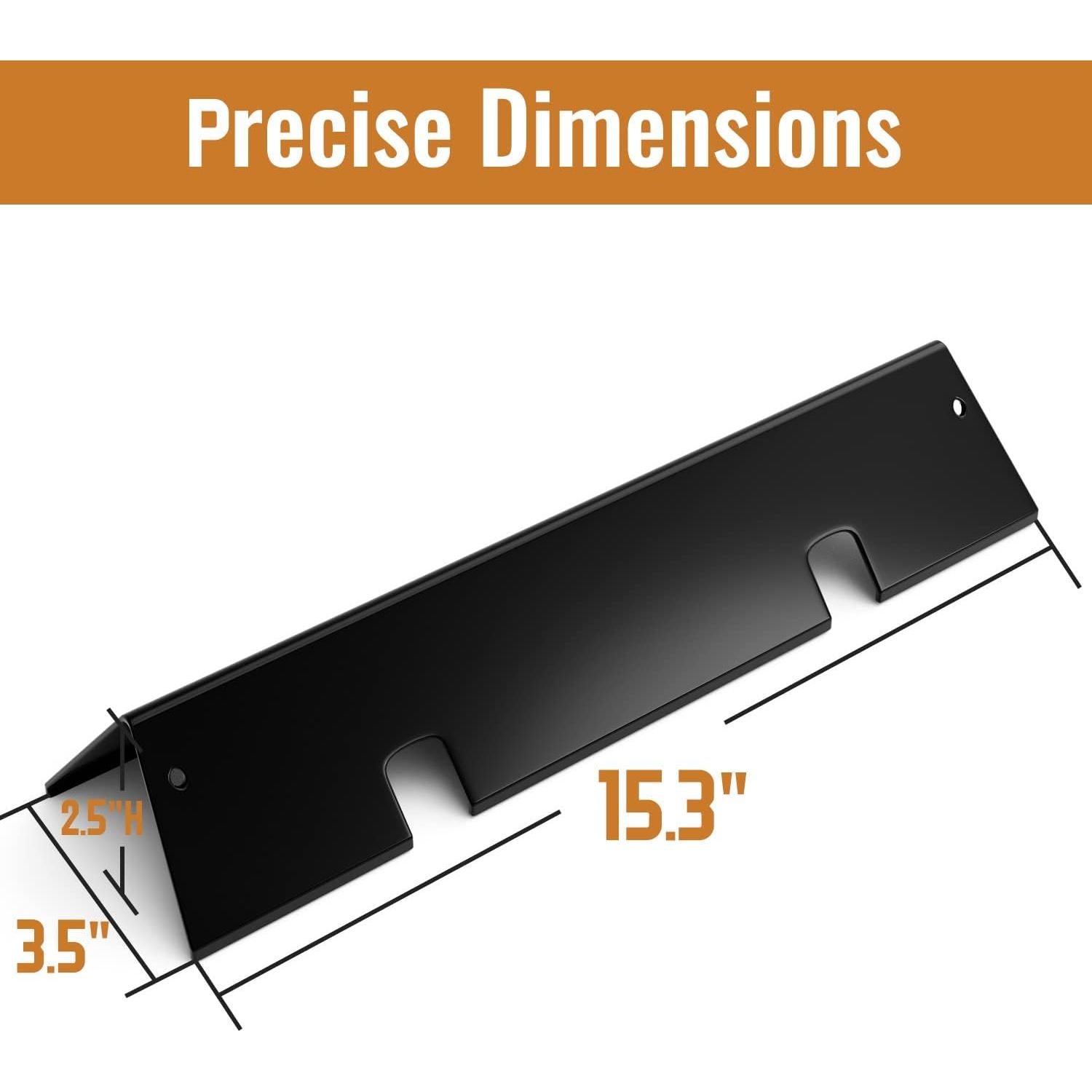Barras Flavorizer para Parrilla Weber Spirit II 2 Piezas Acero