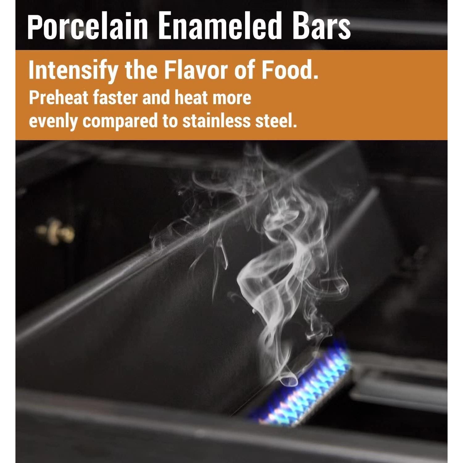 Barras Flavorizer para Parrilla Weber Spirit II 2 Piezas Acero