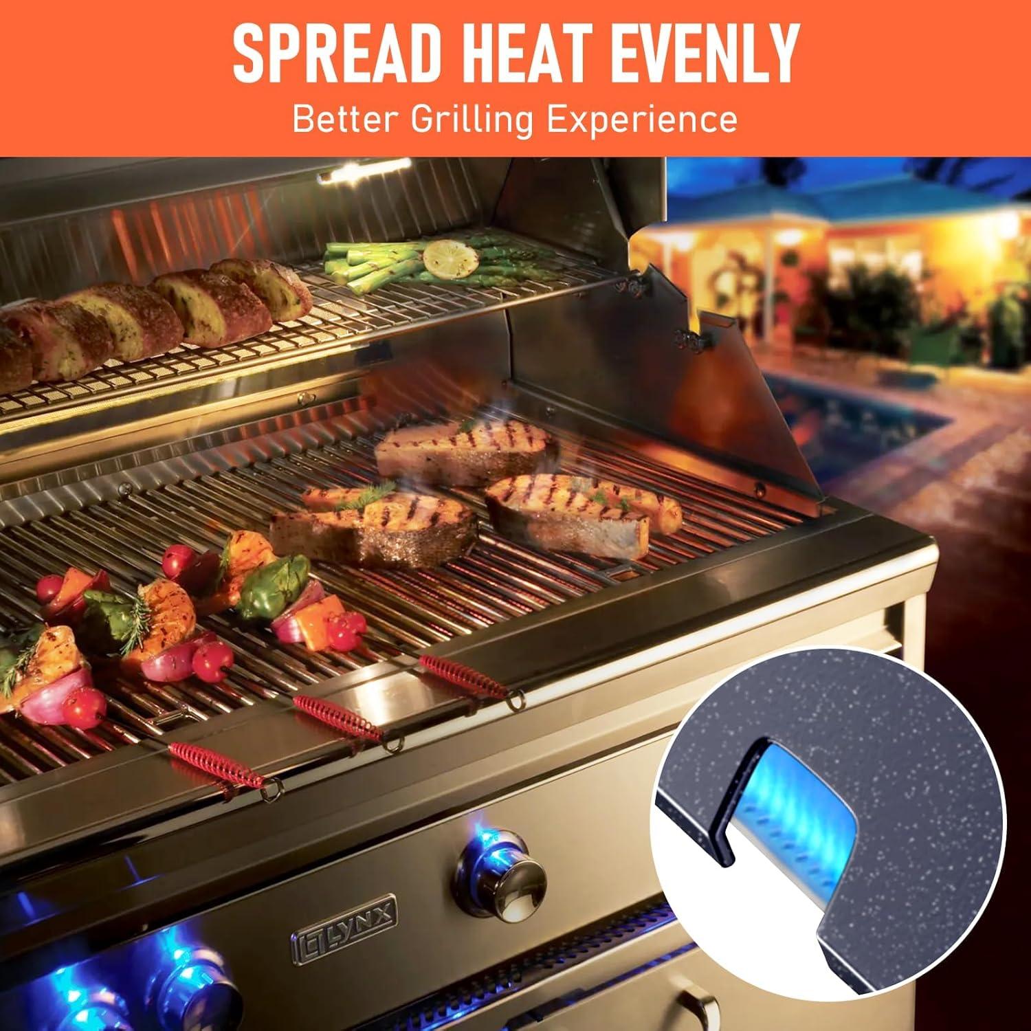 Barras Flavorizer Weber Spirit 2 38.1 cm Acero Esmaltado