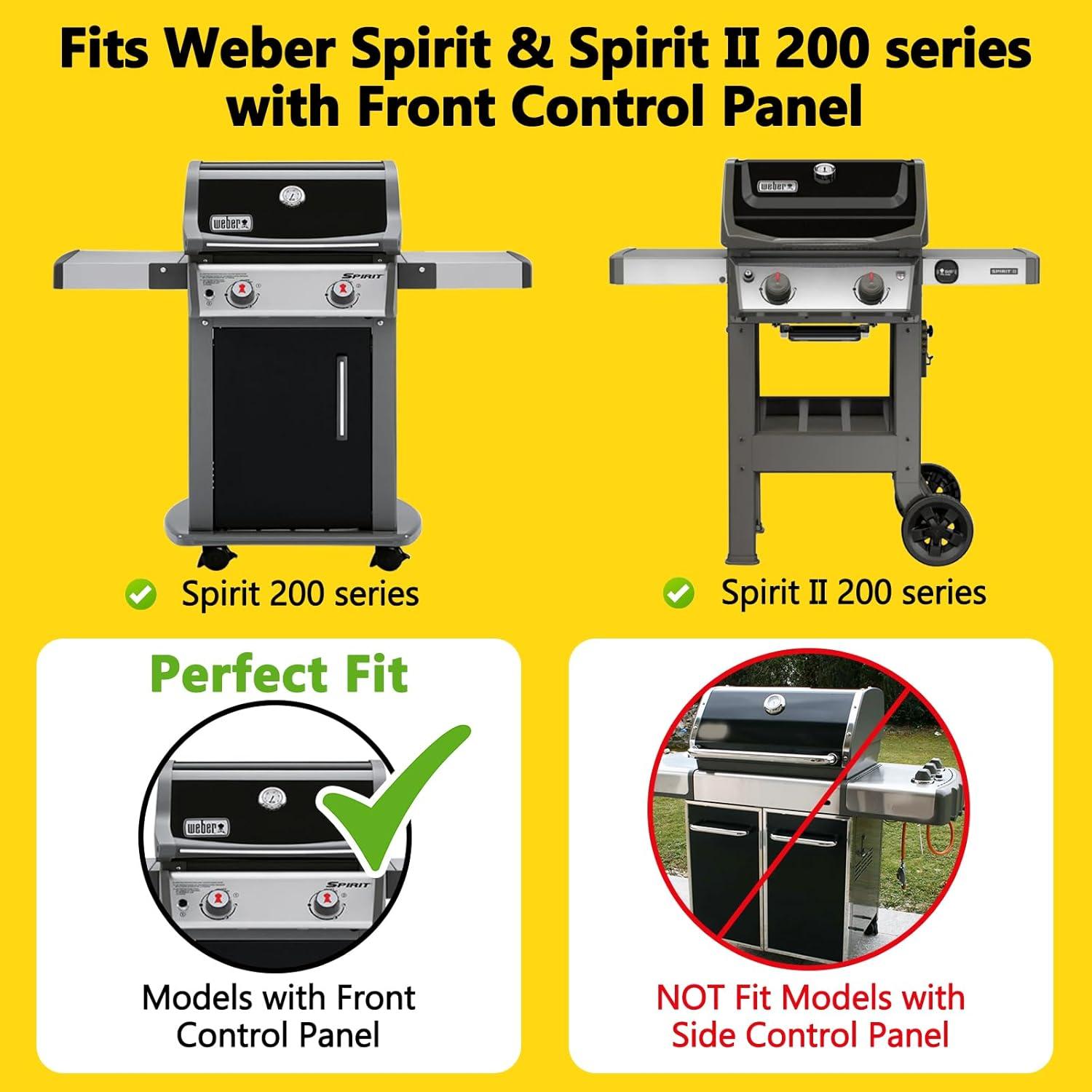 Kit de Reemplazo Parrilla Weber Spirit 200 Hipoilk - 2 Quemadores
