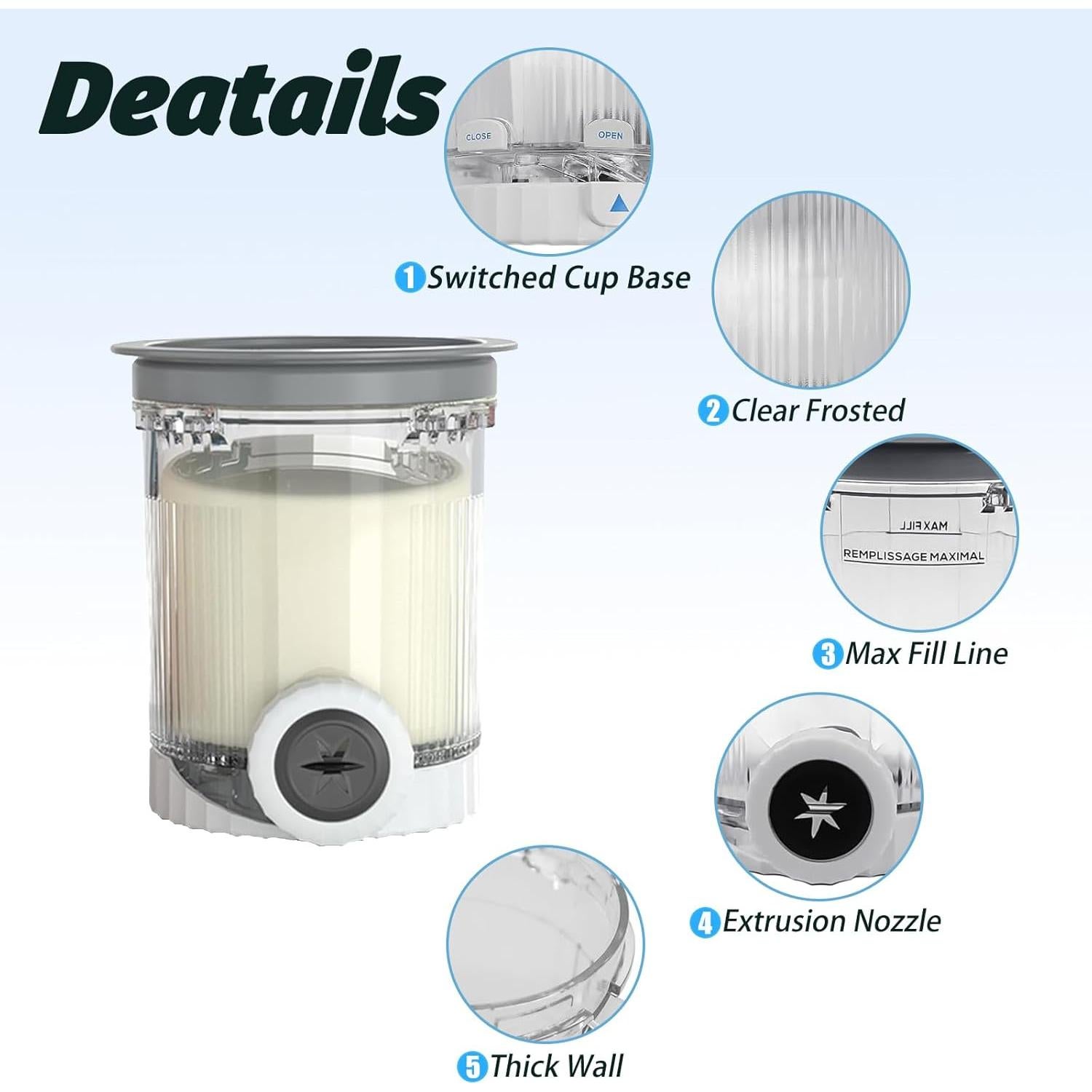 Contenedores de Pintas Creami Swirl Ninja NC700 - 2 Unidades 473ml