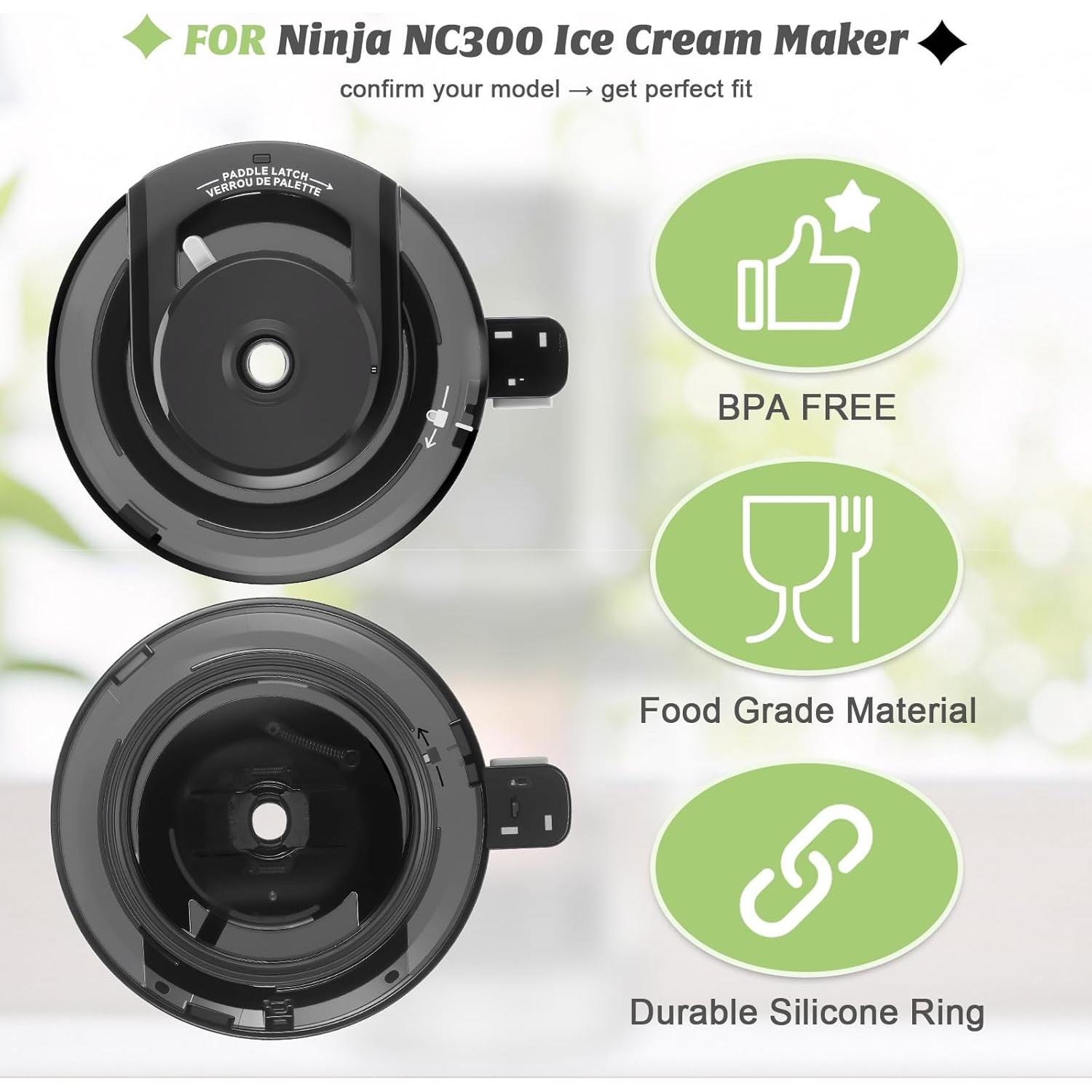 Tapa de Tazón Exterior Ninja Creami NC299/NC300/NC301 - Reemplazo