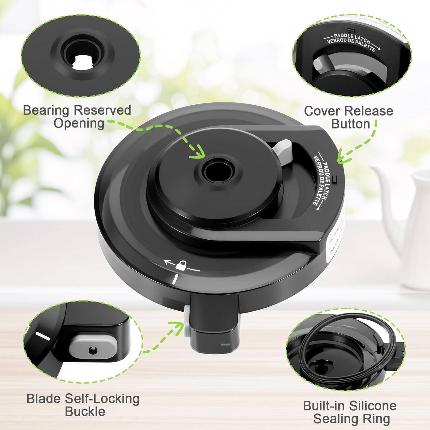 Tapa de Tazón Exterior Ninja Creami NC299/NC300/NC301 - Reemplazo