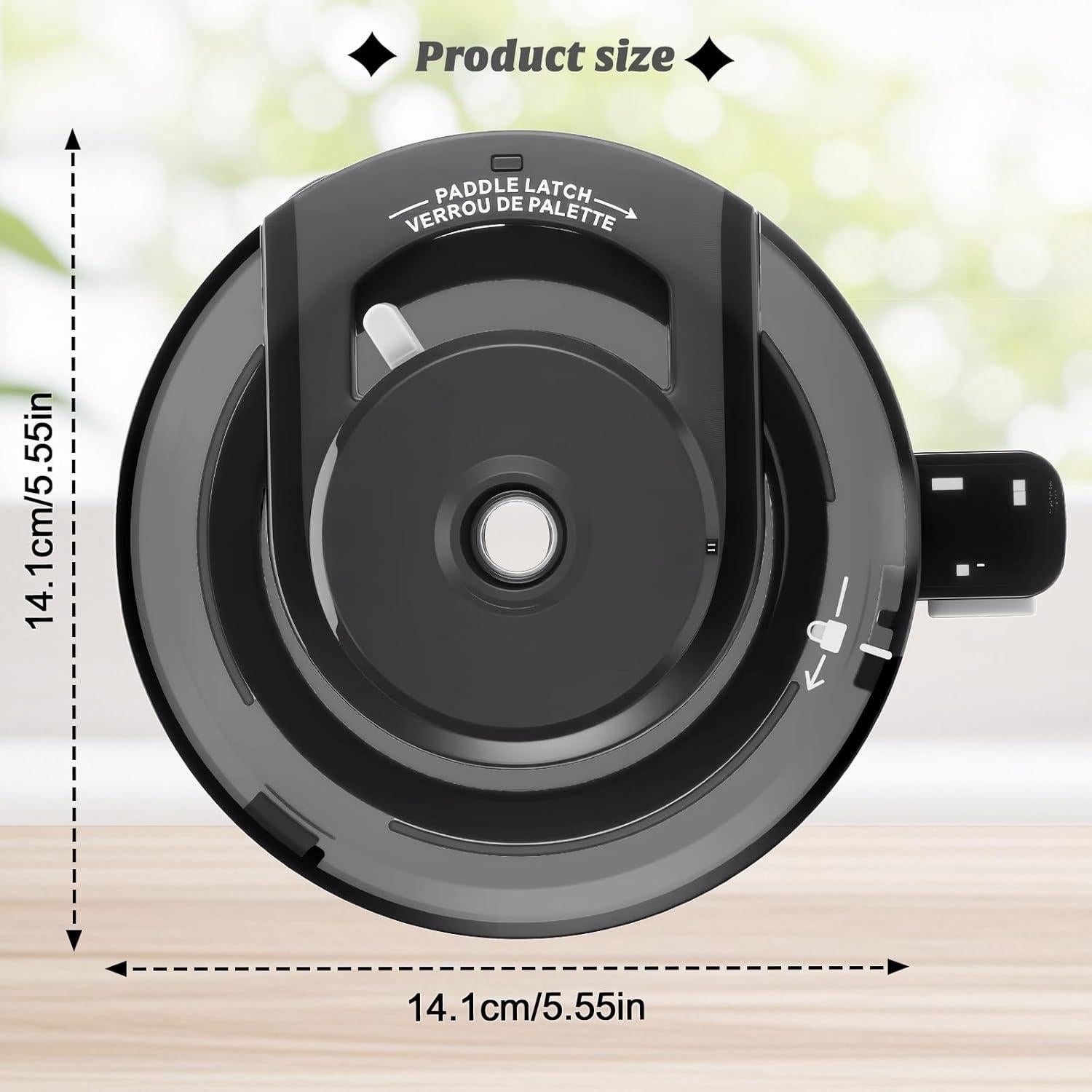 Tapa de Tazón Exterior Ninja Creami NC299/NC300/NC301 - Reemplazo