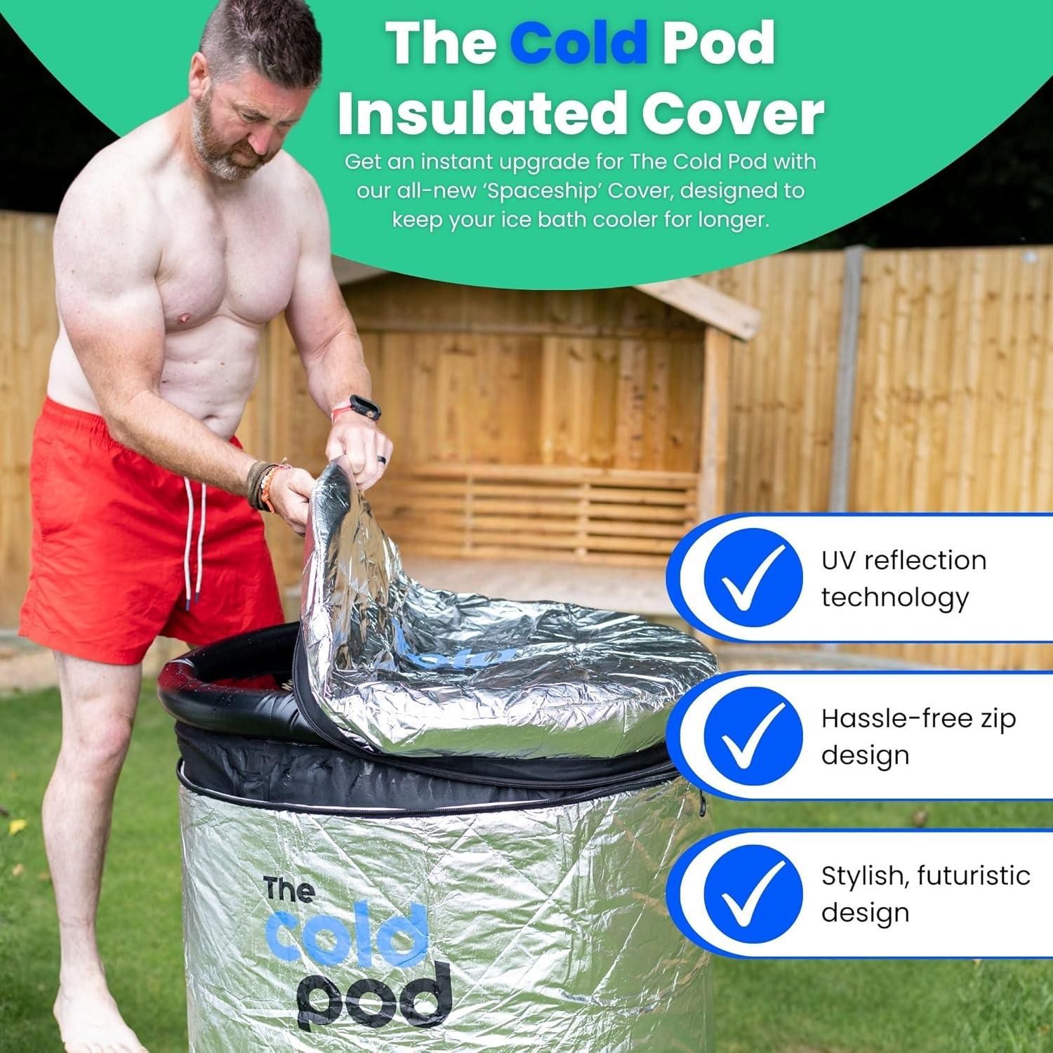 Cubierta de Bañera de Hielo The Cold Pod 88L Aislante UV