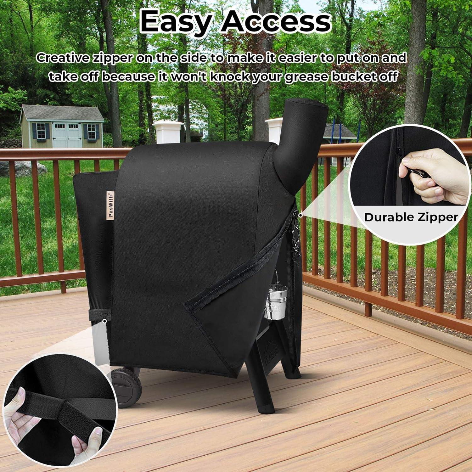 Cubierta para Parrilla PasWith 900D Traeger Pro 22/575