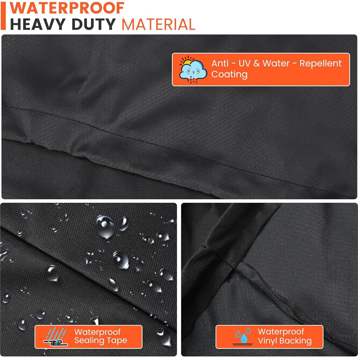 Cubierta de Parrilla QuliMetal 600D para Traeger Pro 22/575