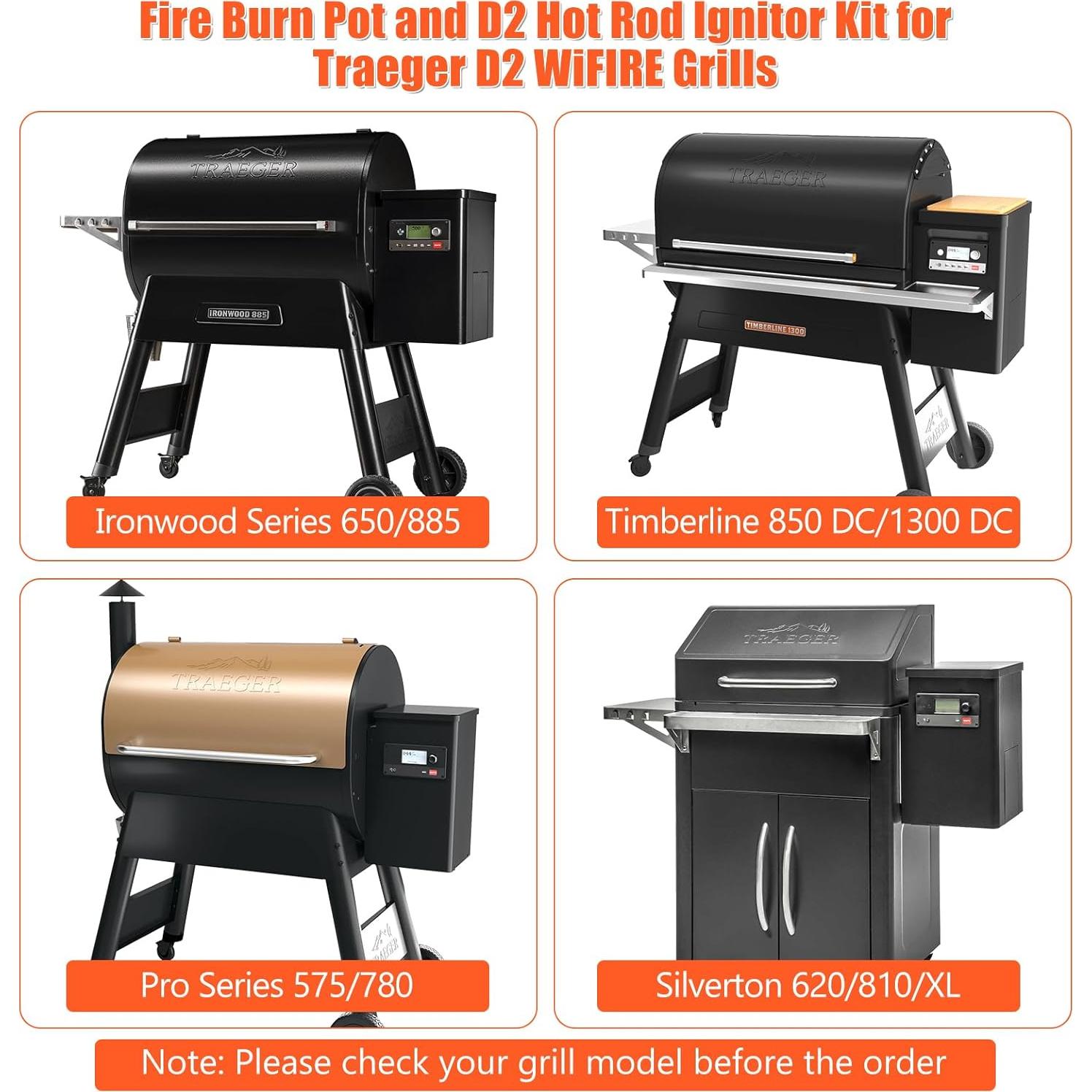 Kit Encendedor D2 Hot Rod y Tazón de Fuego Traeger