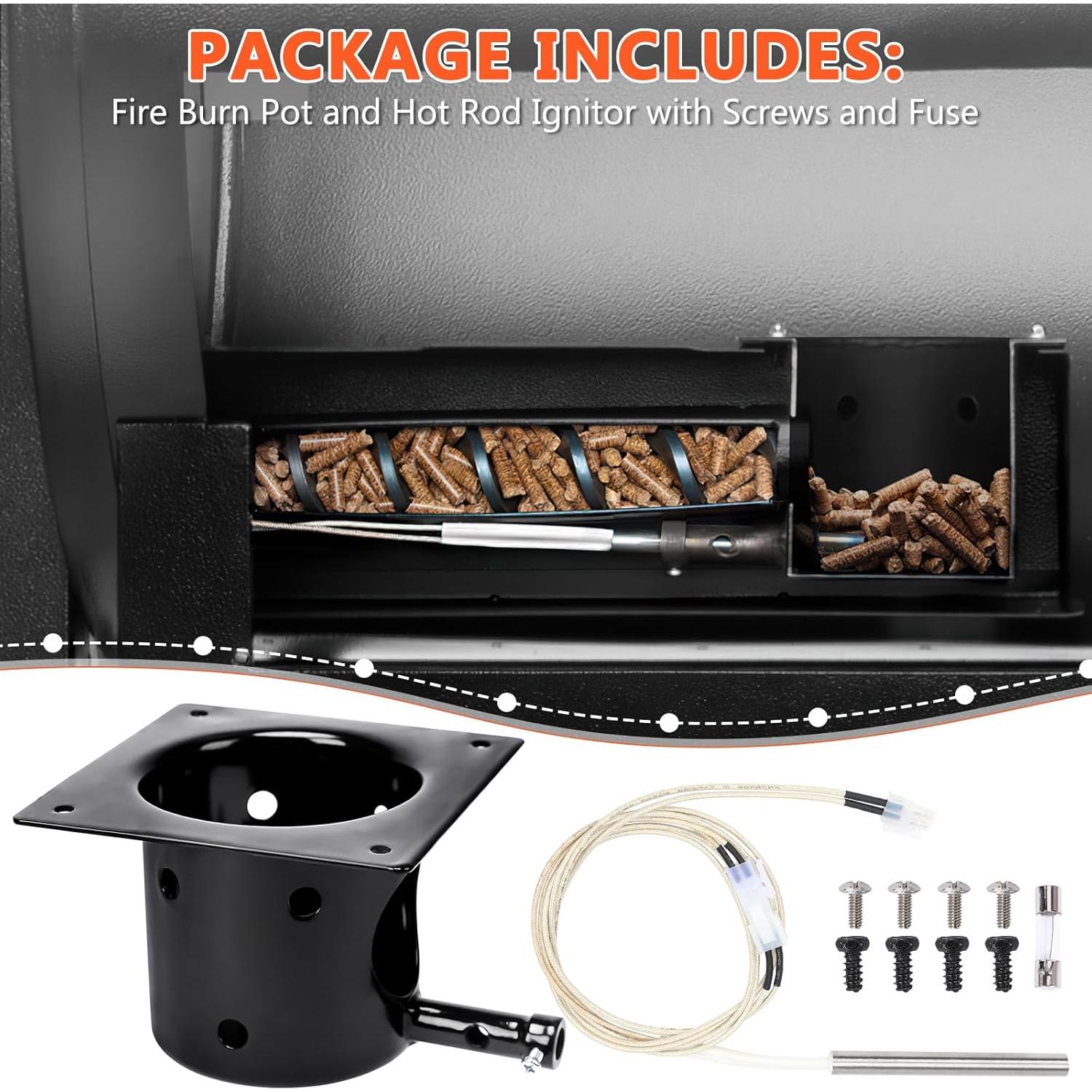 Kit Encendedor D2 Hot Rod y Tazón de Fuego Traeger