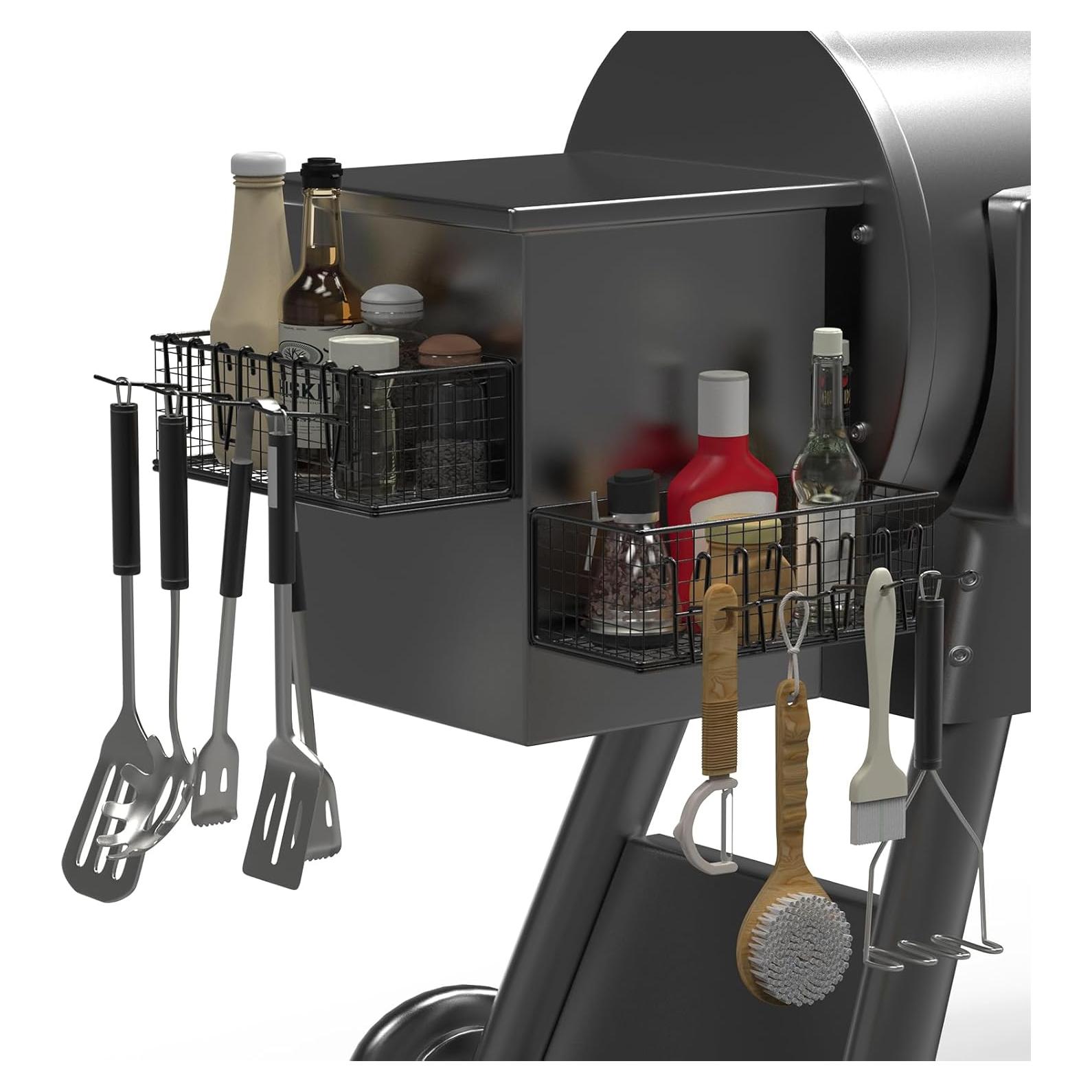 Bin de Almacenamiento Magnético Sirozi para Parrillas Traeger