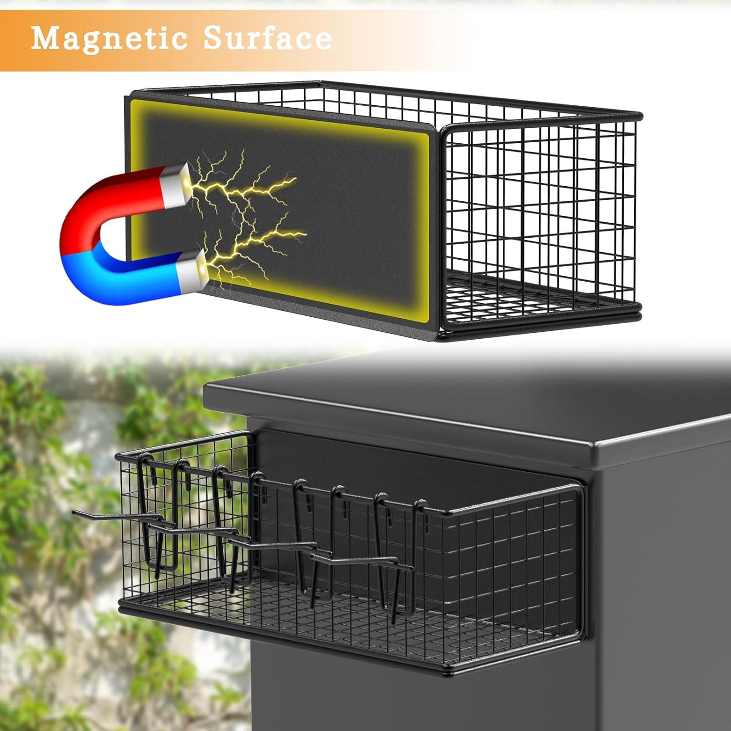 Bin de Almacenamiento Magnético Sirozi para Parrillas Traeger