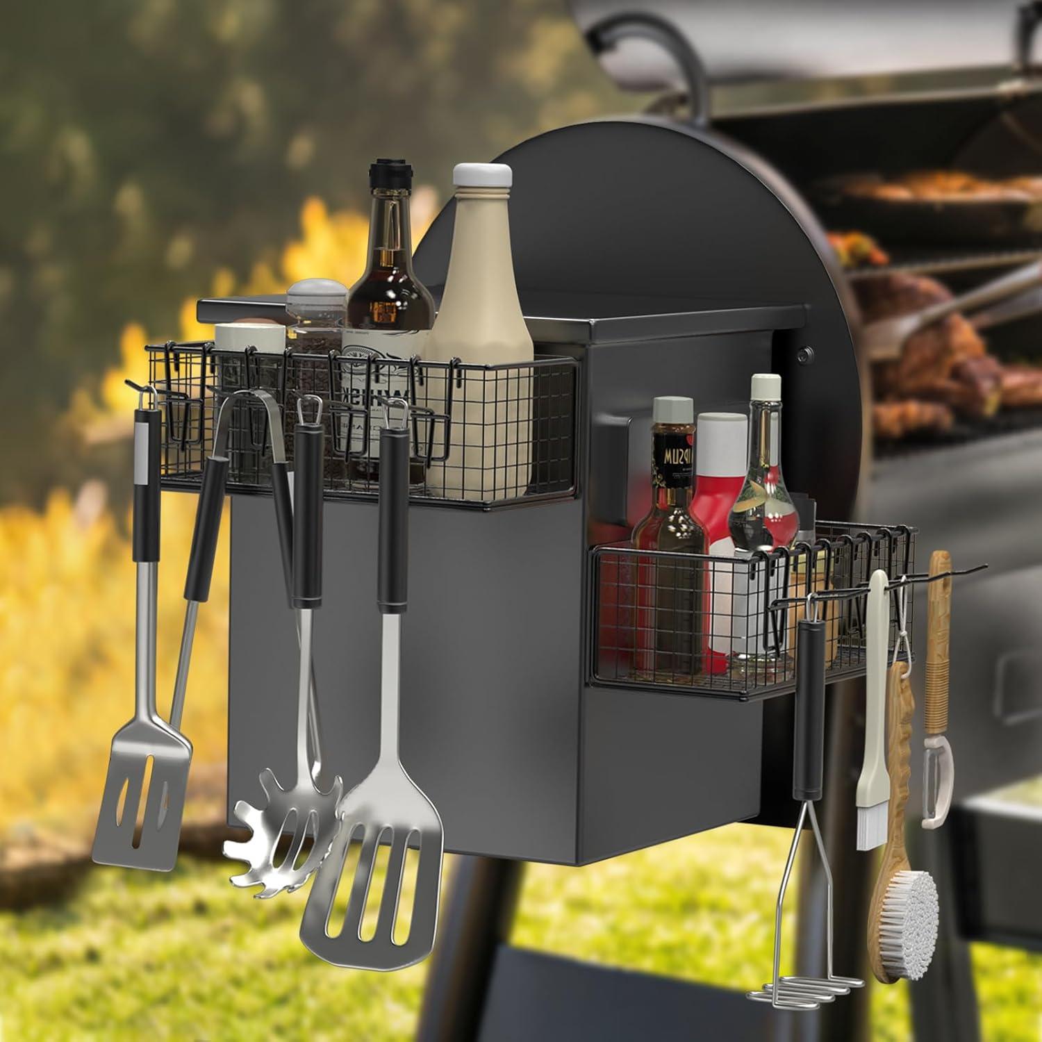 Bin de Almacenamiento Magnético Sirozi para Parrillas Traeger