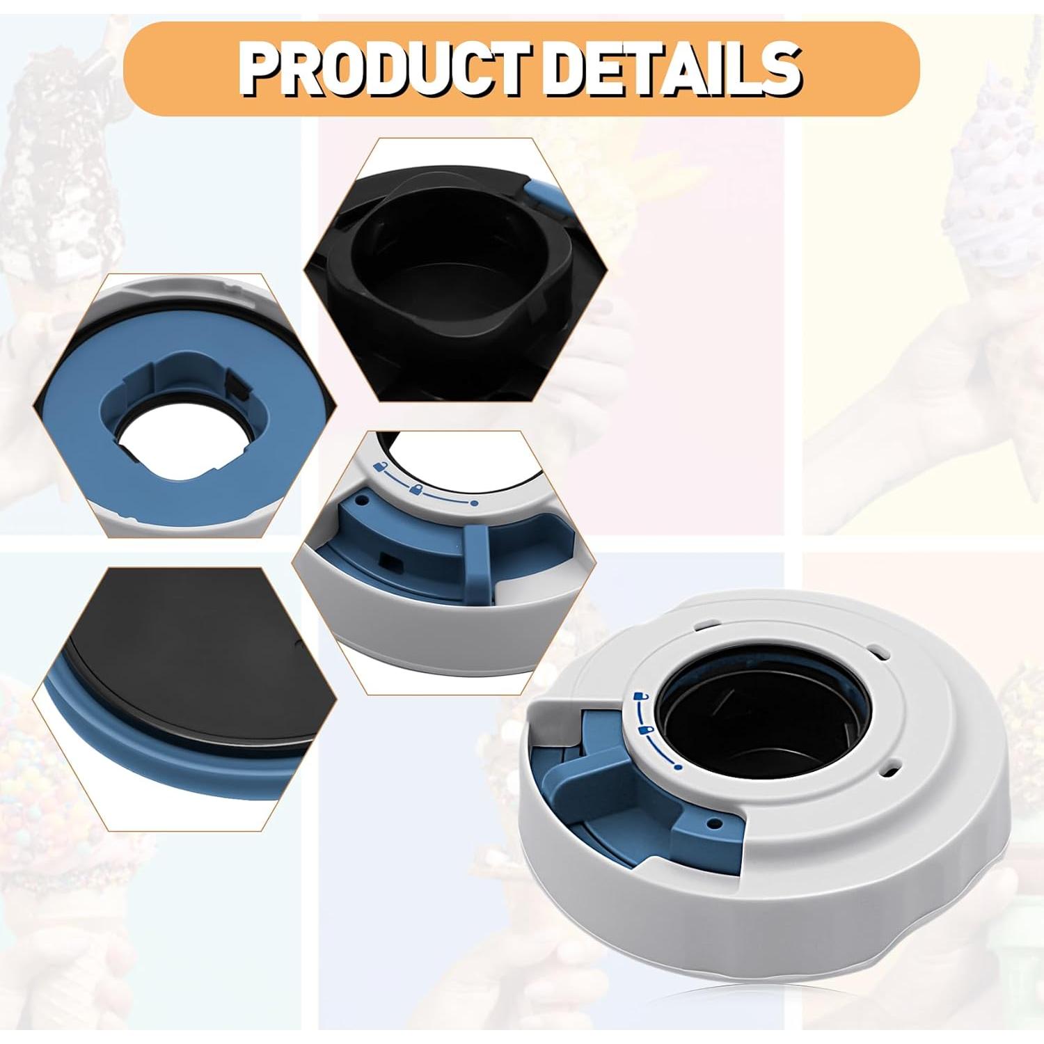 Tapa de dispensador Ninja Swirl Soft Serve - Repuesto Wksaesi