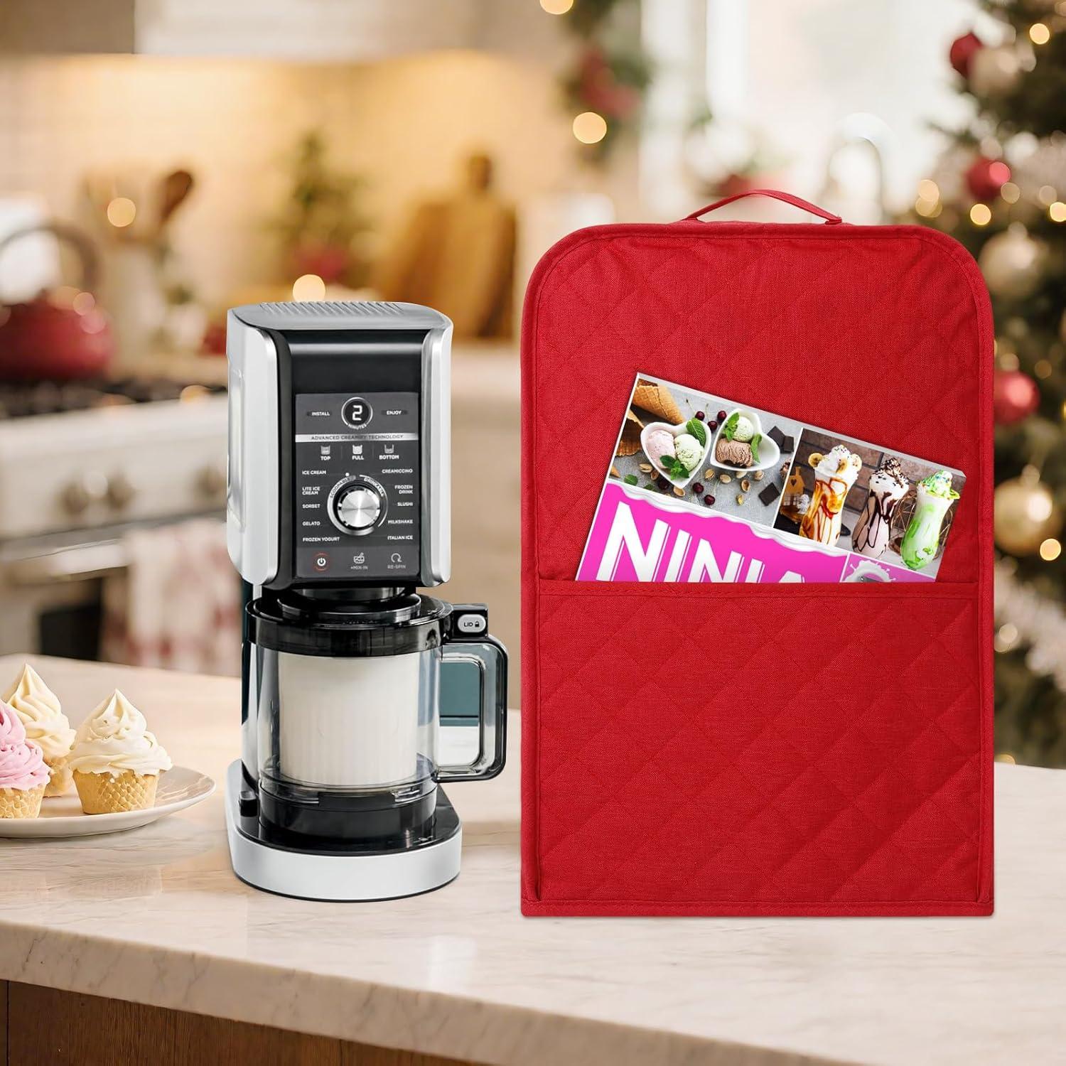 Cubierta de Polvo Ninja para Máquina de Helados Rojo