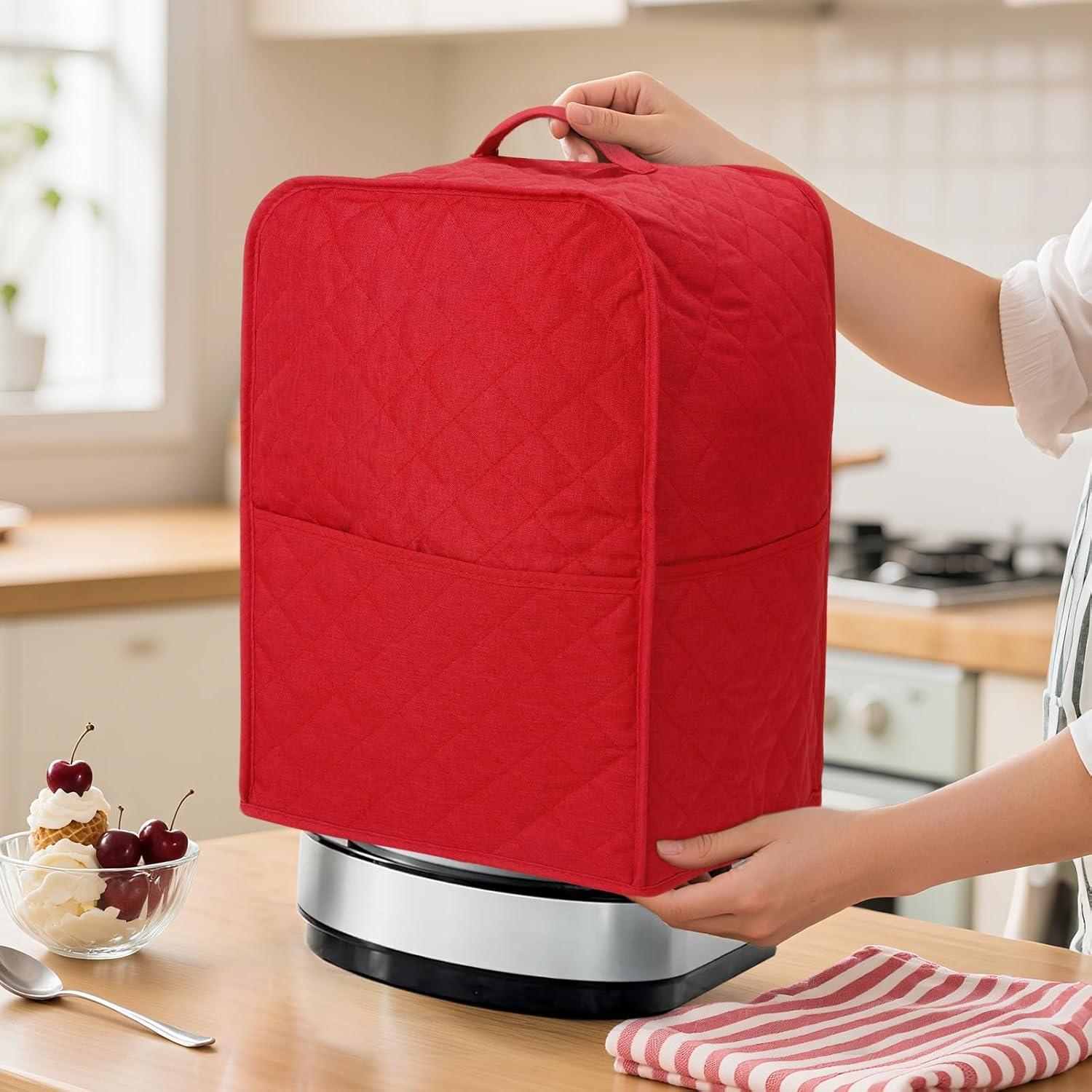 Cubierta de Polvo Ninja para Máquina de Helados Rojo