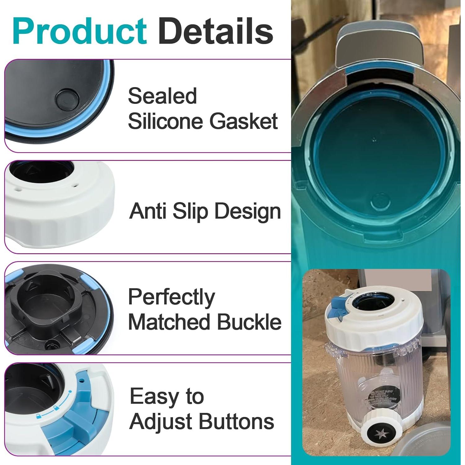 Tapa de dispensación Ninja Swirl Creami NC700 - Repuesto 10g