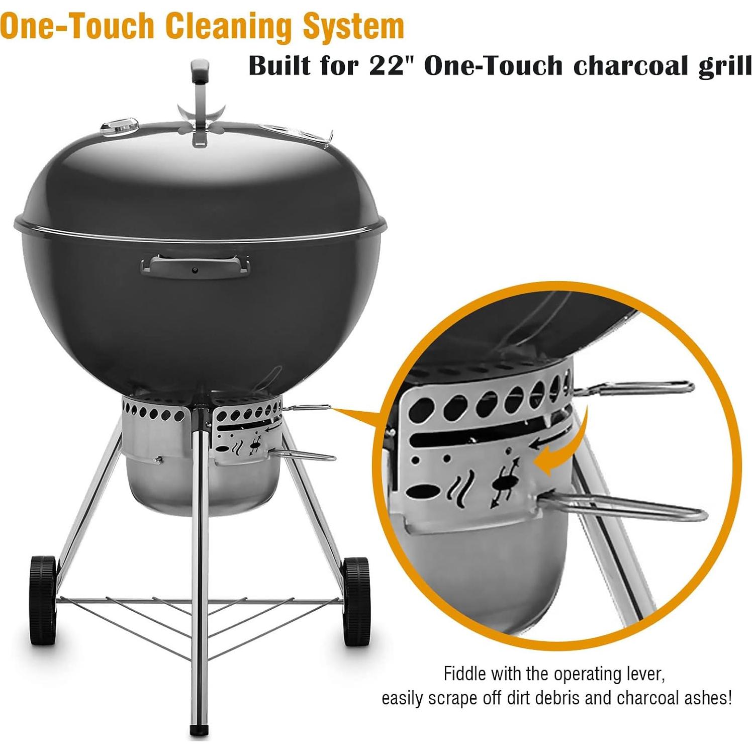 Kit de Limpieza One-Touch GazyGrill para Parrillas Weber 22.5"
