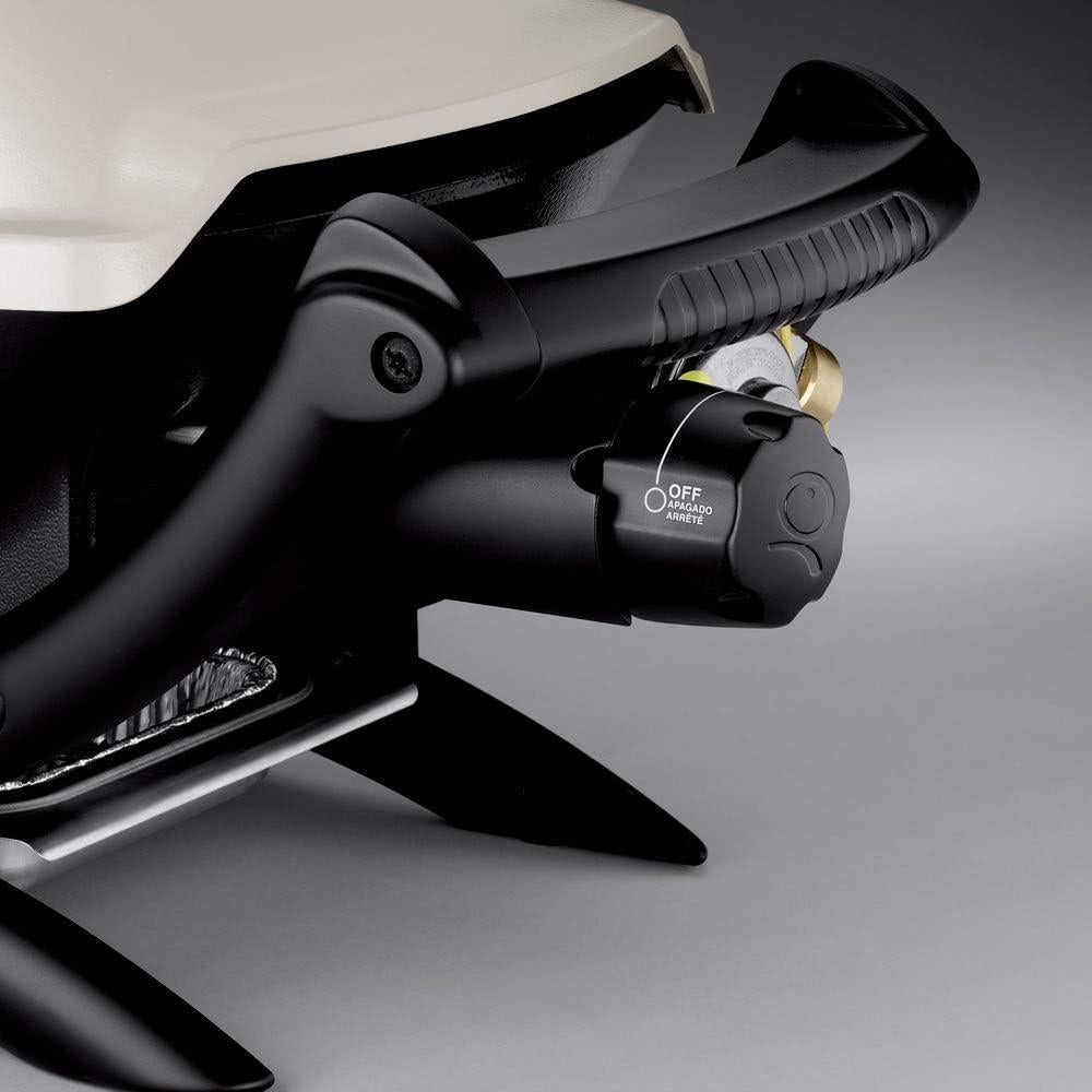 Parrilla de Propano Weber Q1000, 8500 BTU, Compacta, Cromo