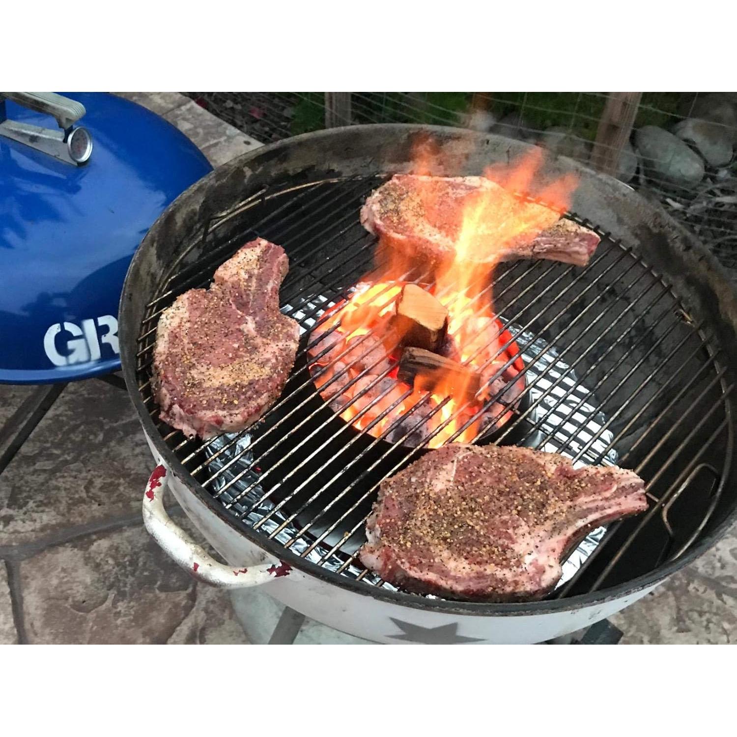 BBQ Whirlpool Uniflasy para Weber Kettle 22" Acero Inoxidable