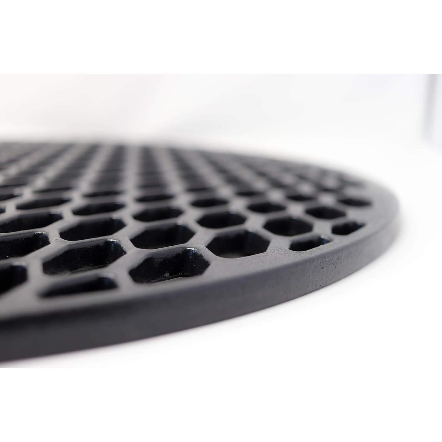 Rejilla de Hierro Fundido Aura para Parrilla Weber Kettle 22"