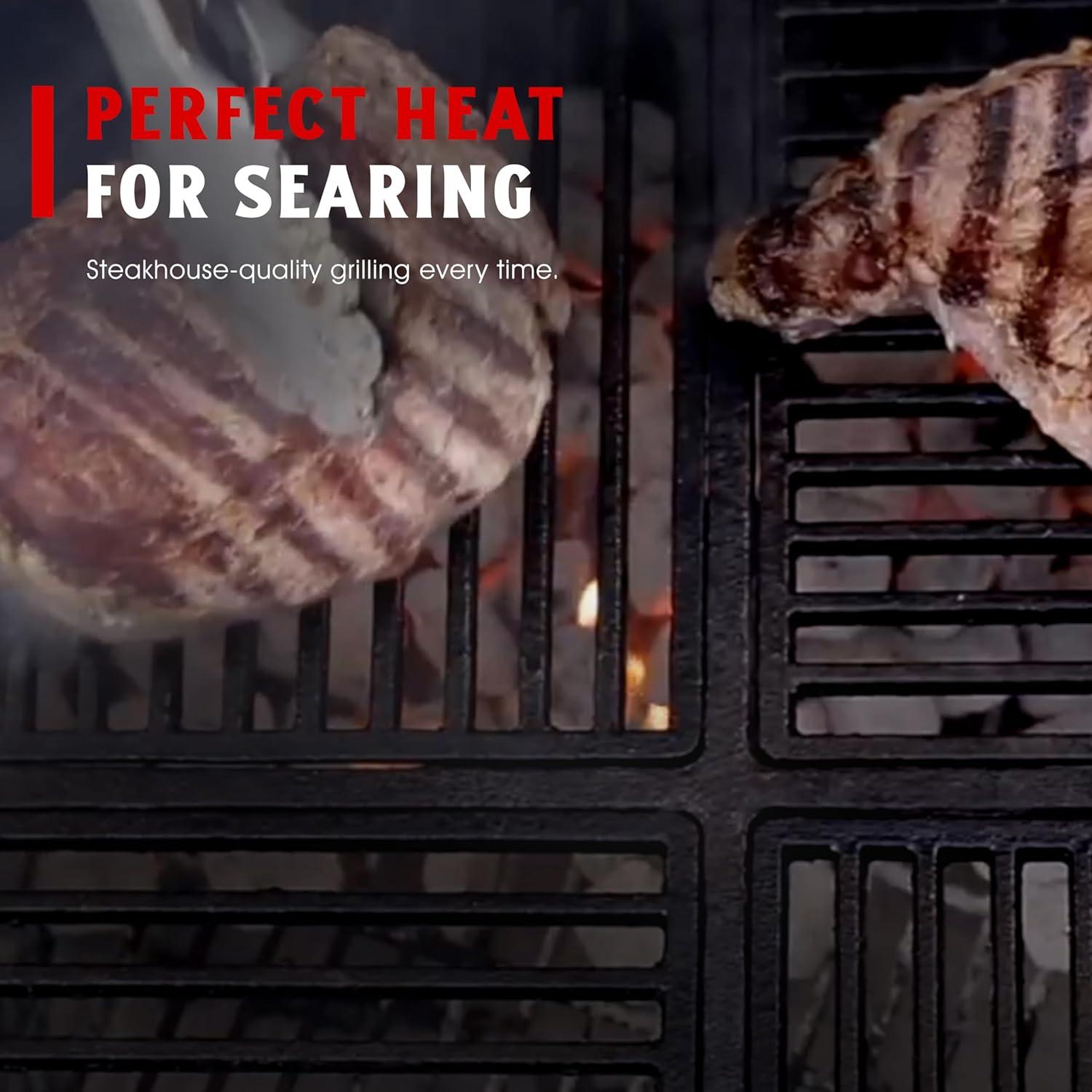 Rejilla Modular Hierro Fundido Craycort 54.3 cm Pre-Sazonada