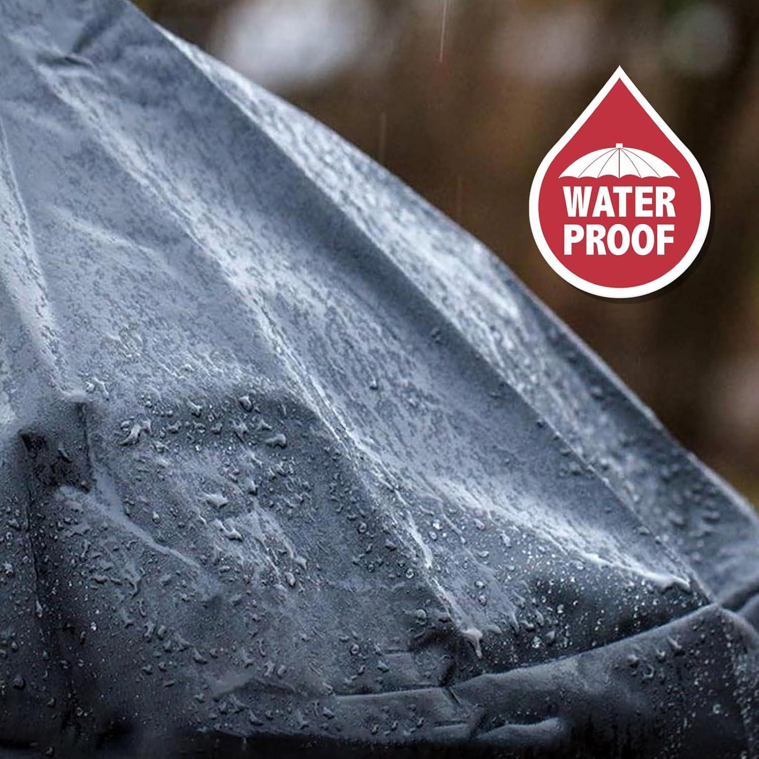 Cubierta de Parrilla de Carbón AOREWTGGH 22" Impermeable