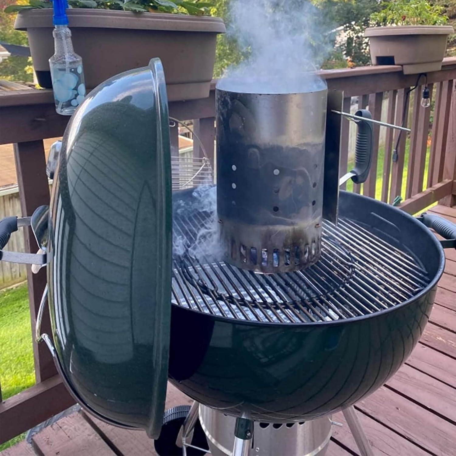 Soporte de Tapa Deslizante GRISUN para Parrilla Weber 18.5" y 22.5"