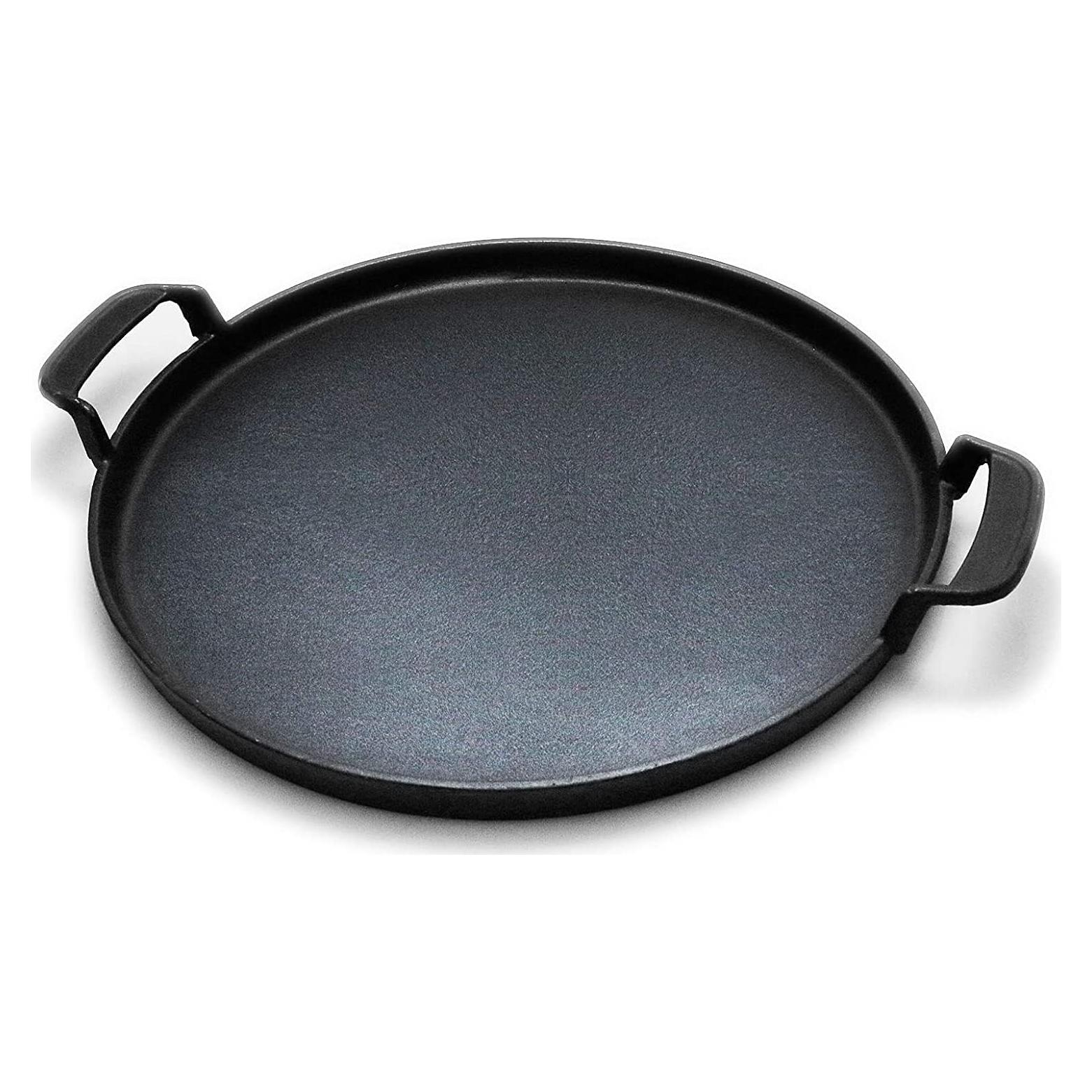 Plancha de Hierro Fundido QuliMetal para Parrillas Weber 37x30.5 cm