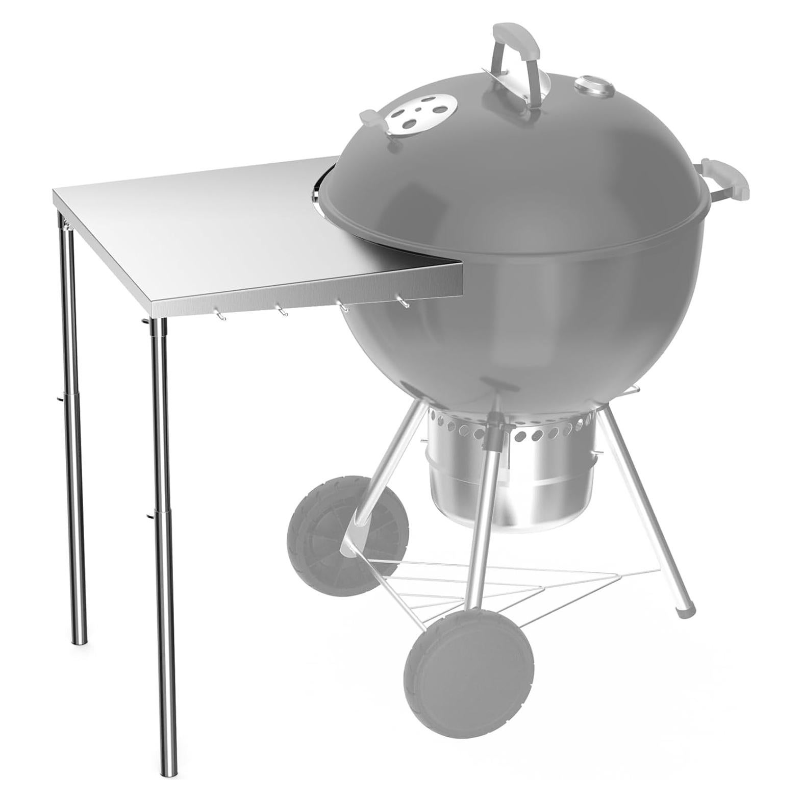 Mesa de trabajo de acero inoxidable Stanbroil para parrillas