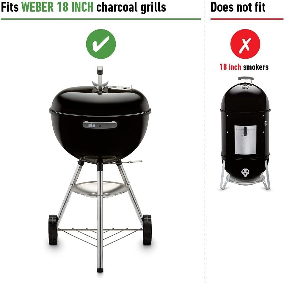 Rejilla de Cocción Weber 44.5 cm Acero Niquelado para Parrillas