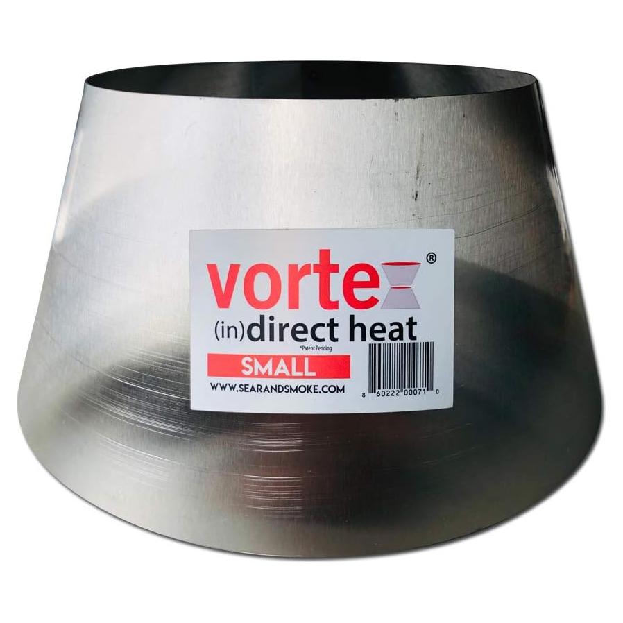 Vortex Accesorio Parrilla BBQ Carbón Acero Inoxidable 16.5 cm