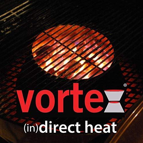 Vortex Accesorio Parrilla BBQ Carbón Acero Inoxidable 16.5 cm