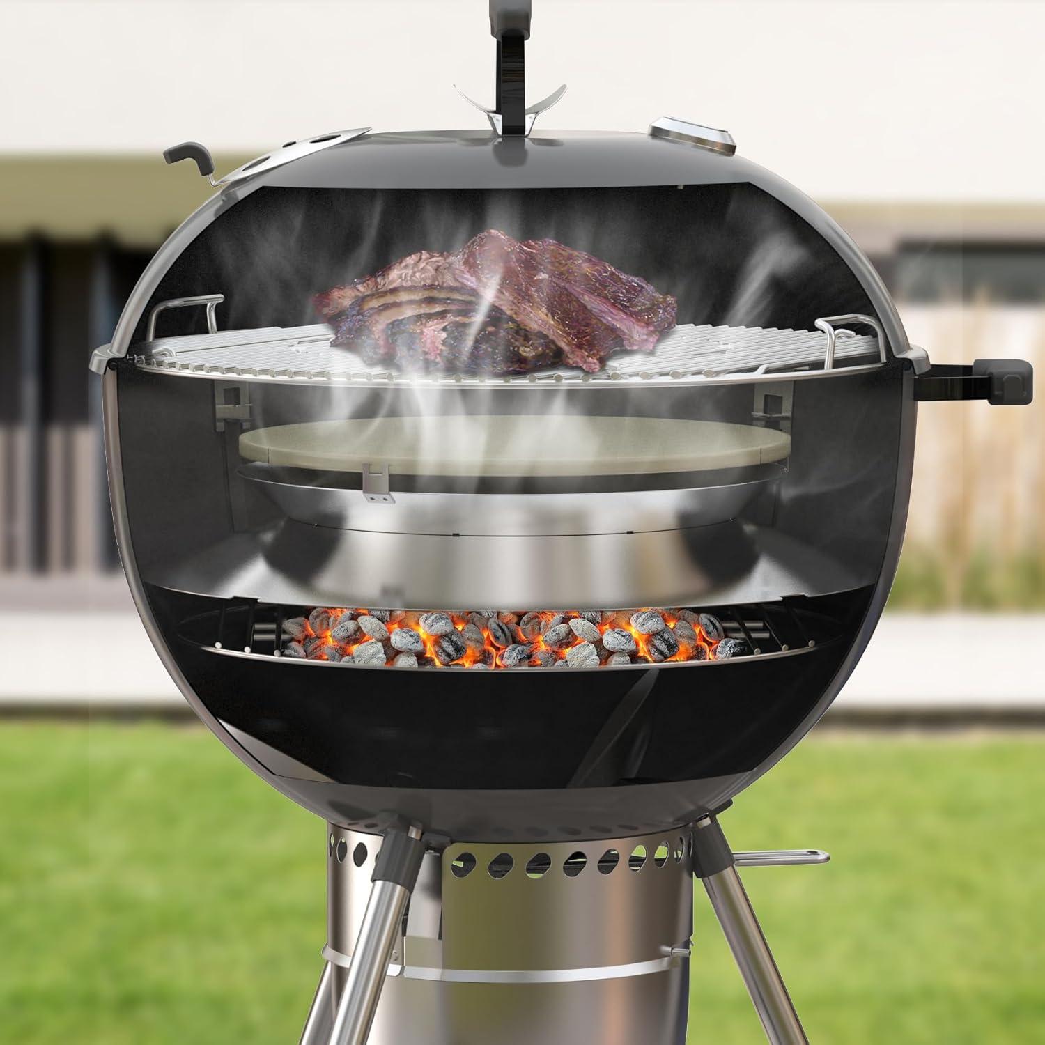 Controlador de Calor de Carbón Skyflame con Placa Deflectora 38.1 cm