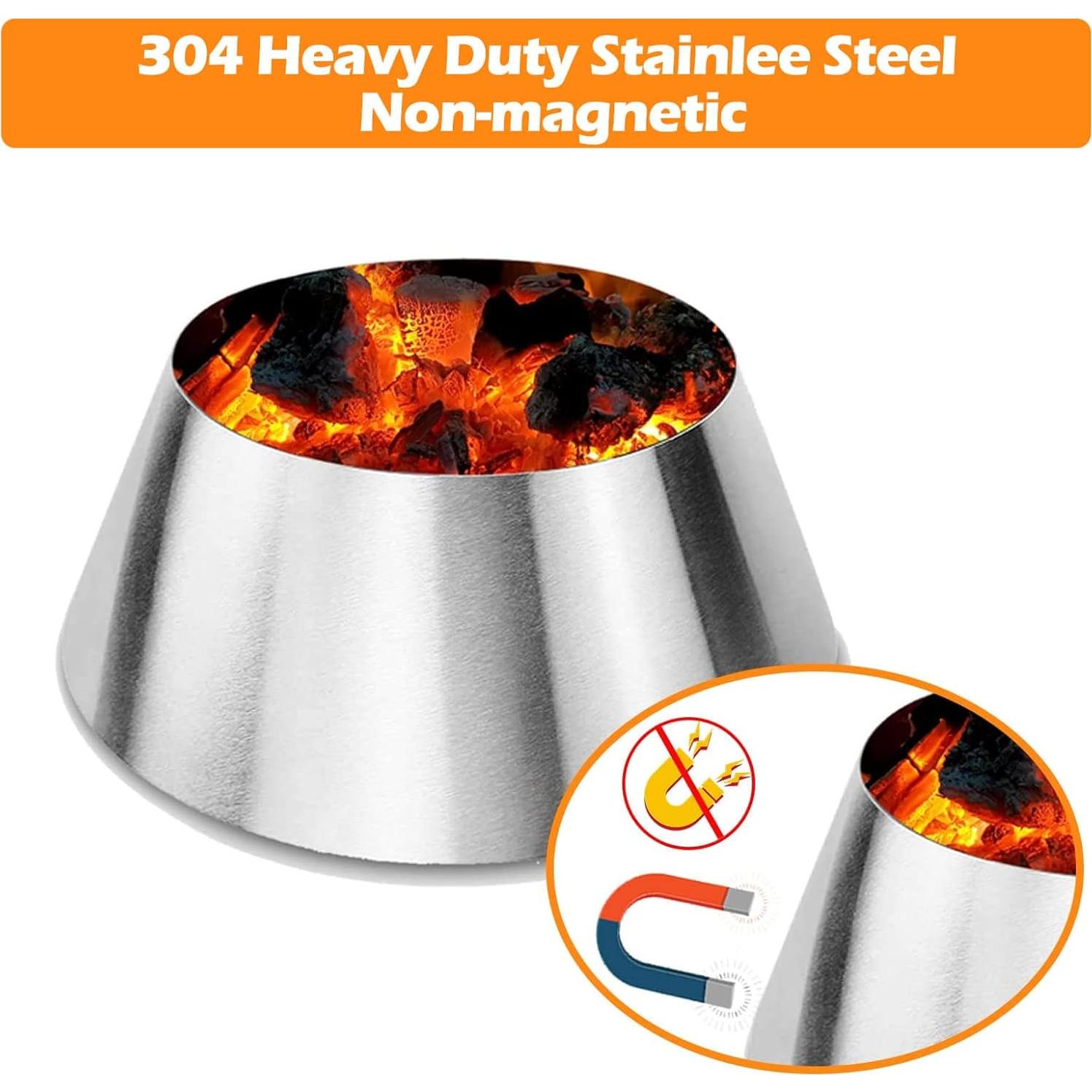 Accesorio BBQ Whirlpool GRISUN para Weber 22" Carbón Acero Inox