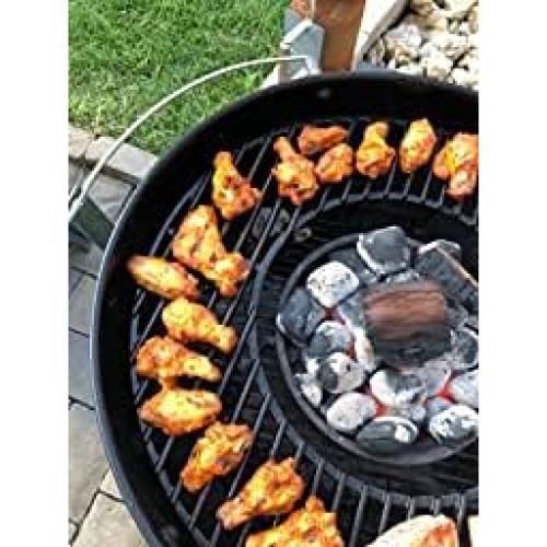 Rejilla de Cocción de Hierro Fundido Votenli 54.61 cm para Weber