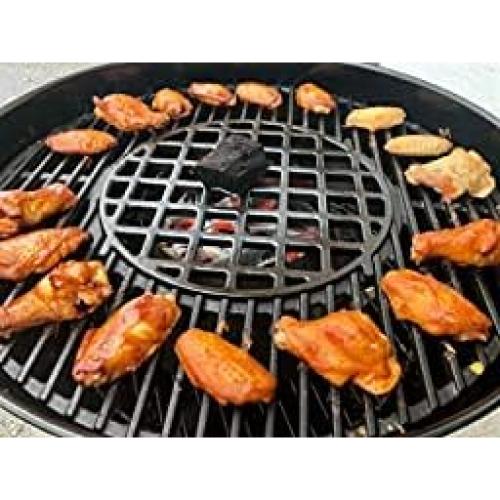 Rejilla de Cocción de Hierro Fundido Votenli 54.61 cm para Weber