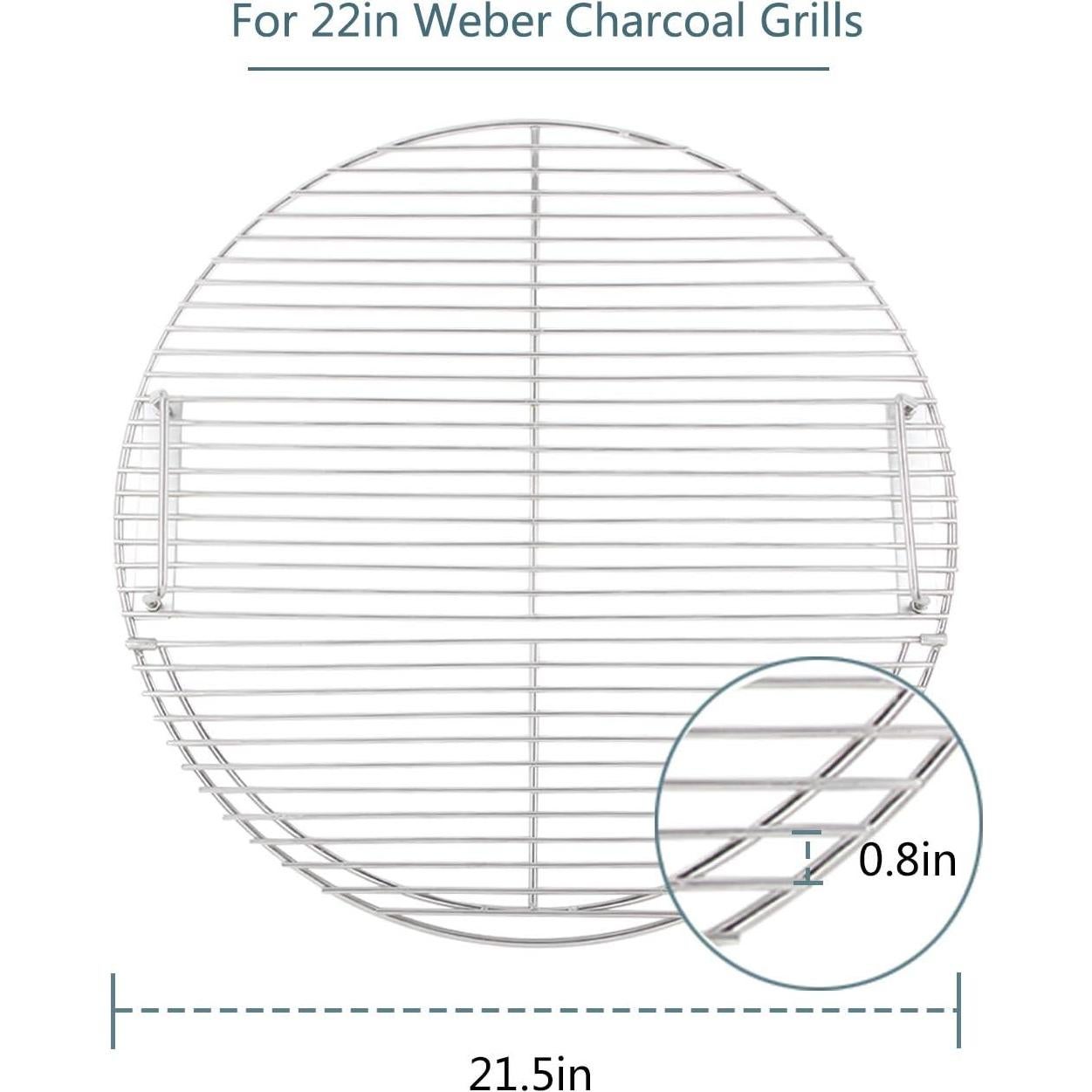Rejilla de Cocina KAMaster Acero Inoxidable 304 54.6cm para Weber