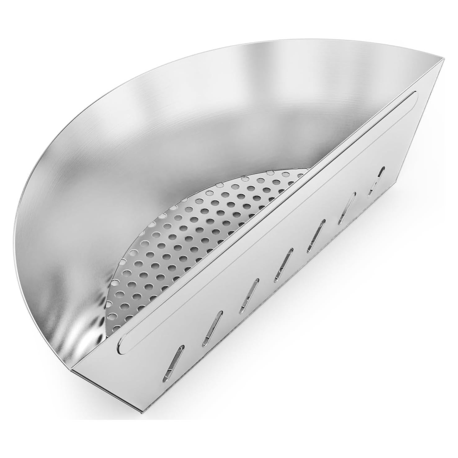 Canasta de Carbón de Acero Inoxidable Onlyfire 51.3x11.7 cm