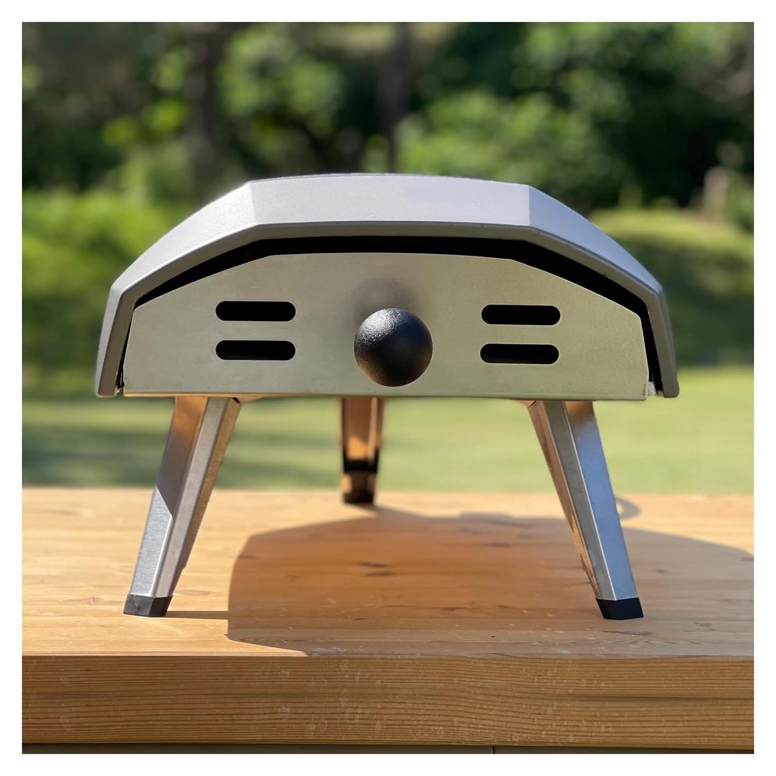 Puerta de Horno de Pizza Raw Rutes para Ooni Koda 12 - Acero Inoxidable