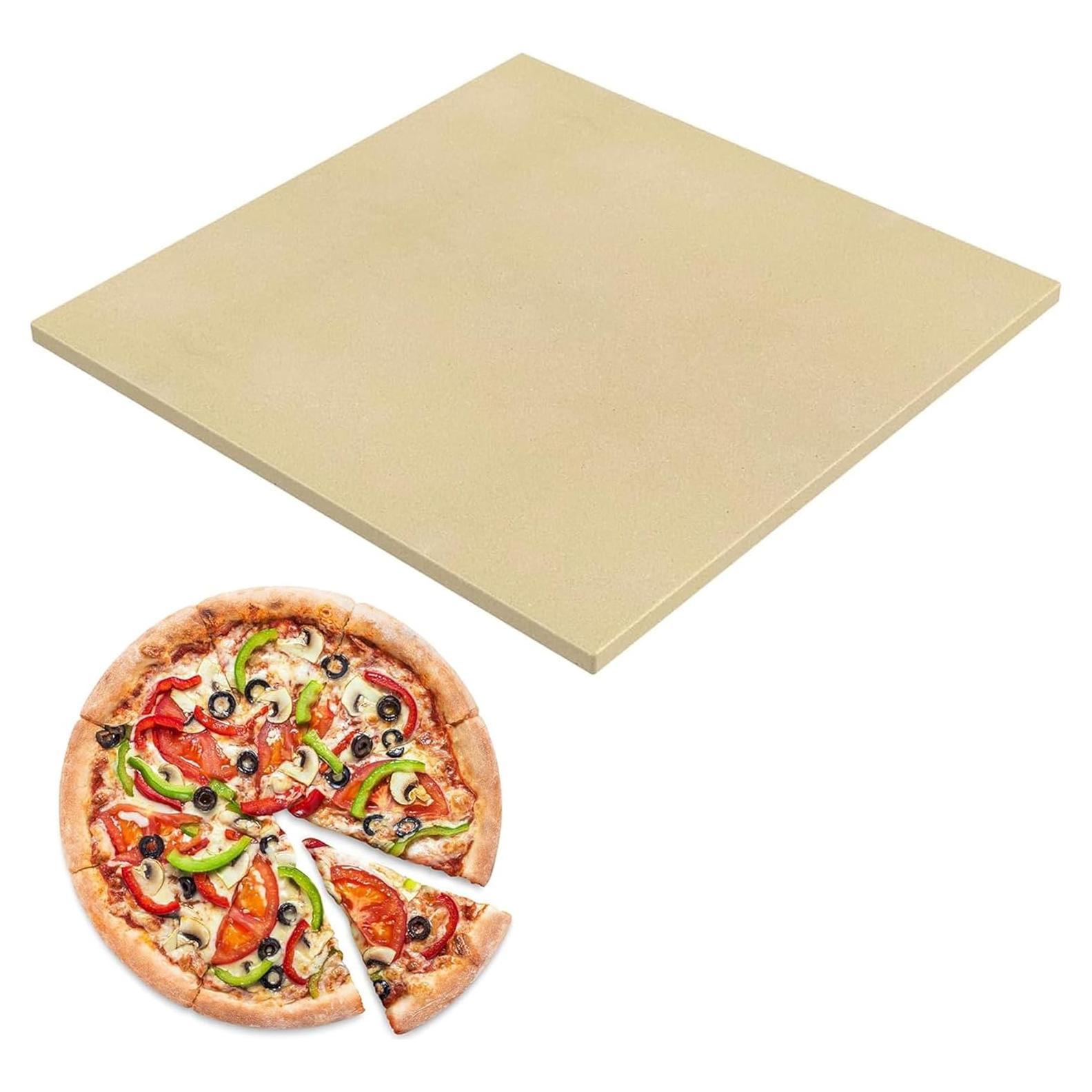 Piedra para Pizza Cuadrada SafBbcue 33.5 cm 1400°F