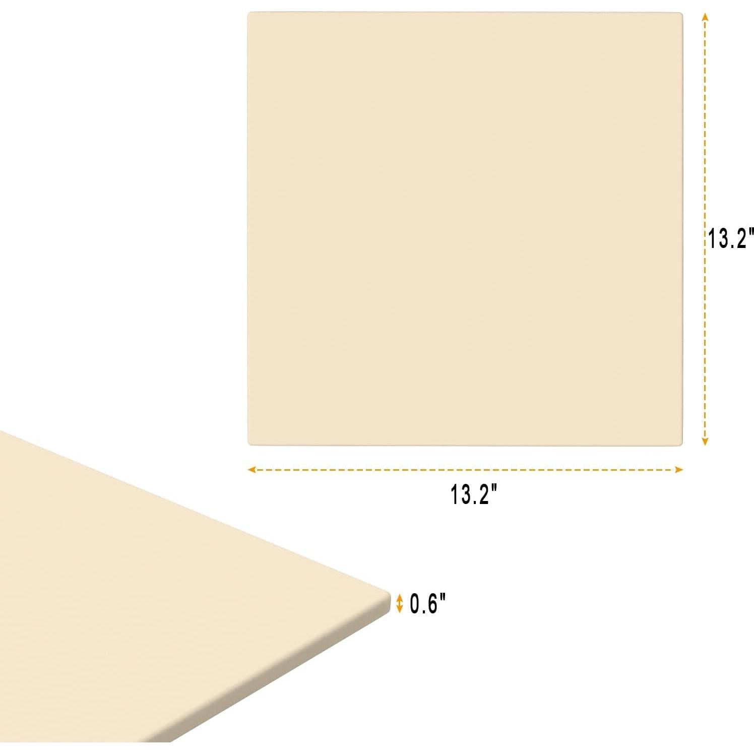 Piedra para Hornear Pizza Cuadrada BMMXBI 33.5 cm Cerámica