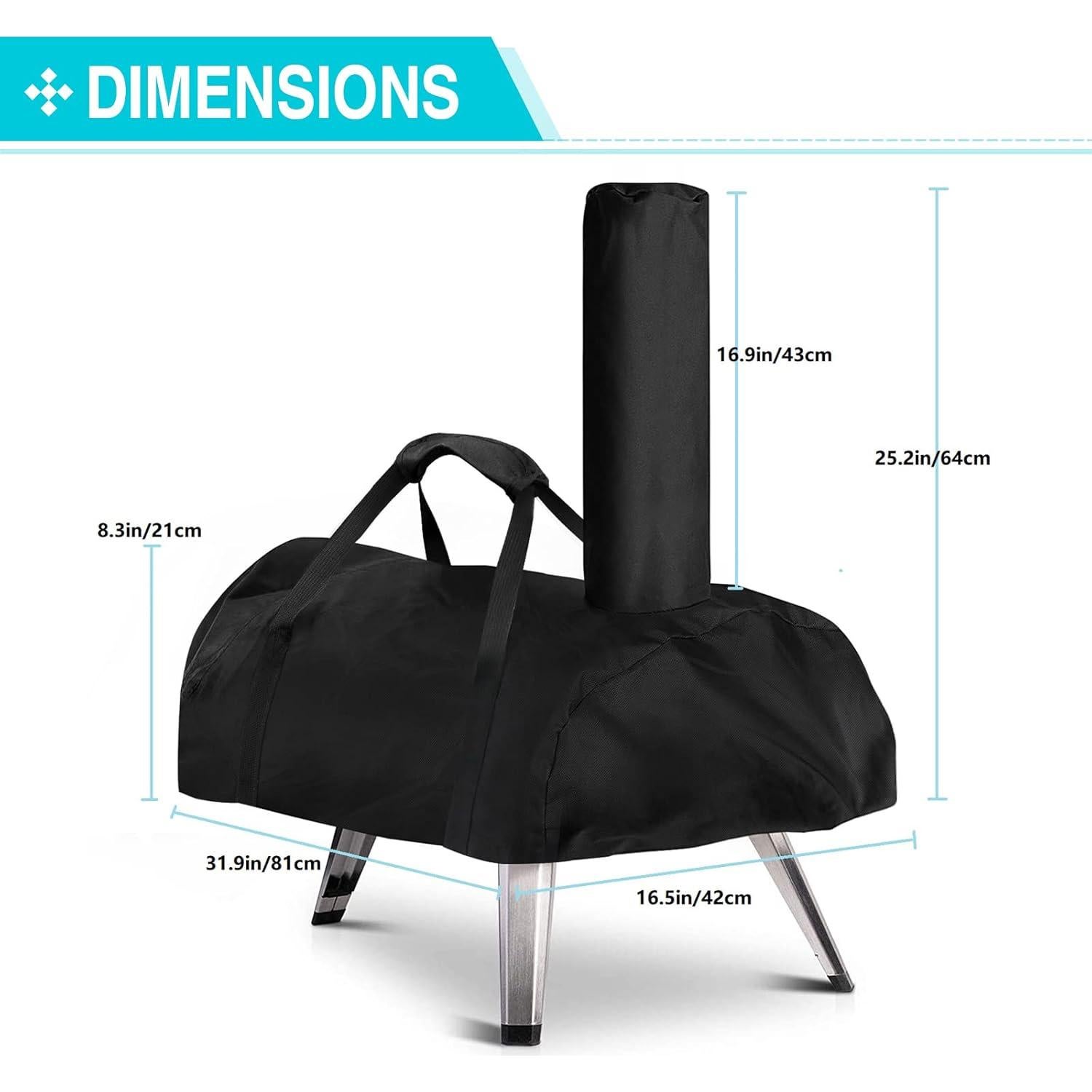Cubierta Impermeable para Horno de Pizza TwoPone Ooni Karu 12