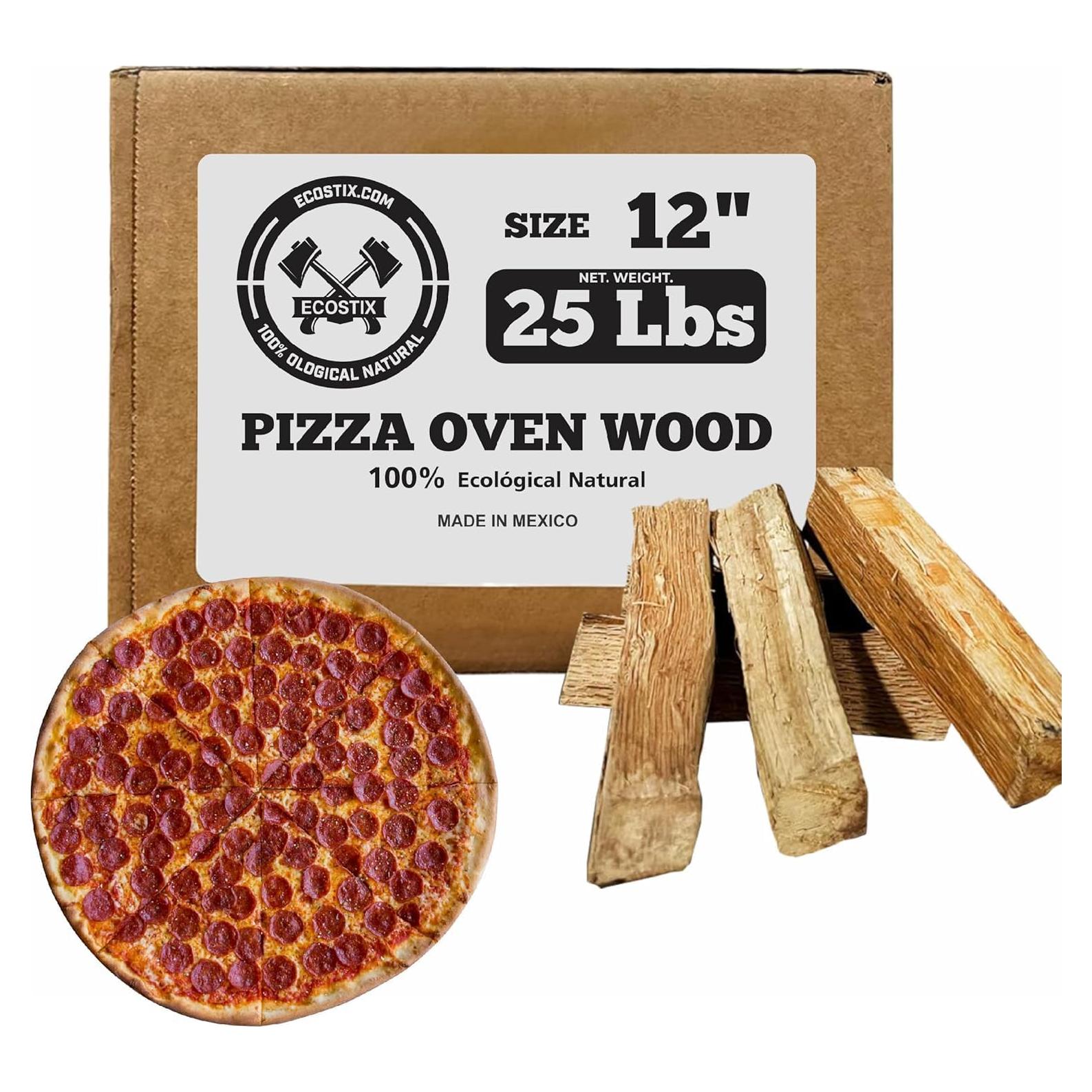 Pizza Stix Madera para Horno de Pizza 30.48 cm 11.34 kg Roble