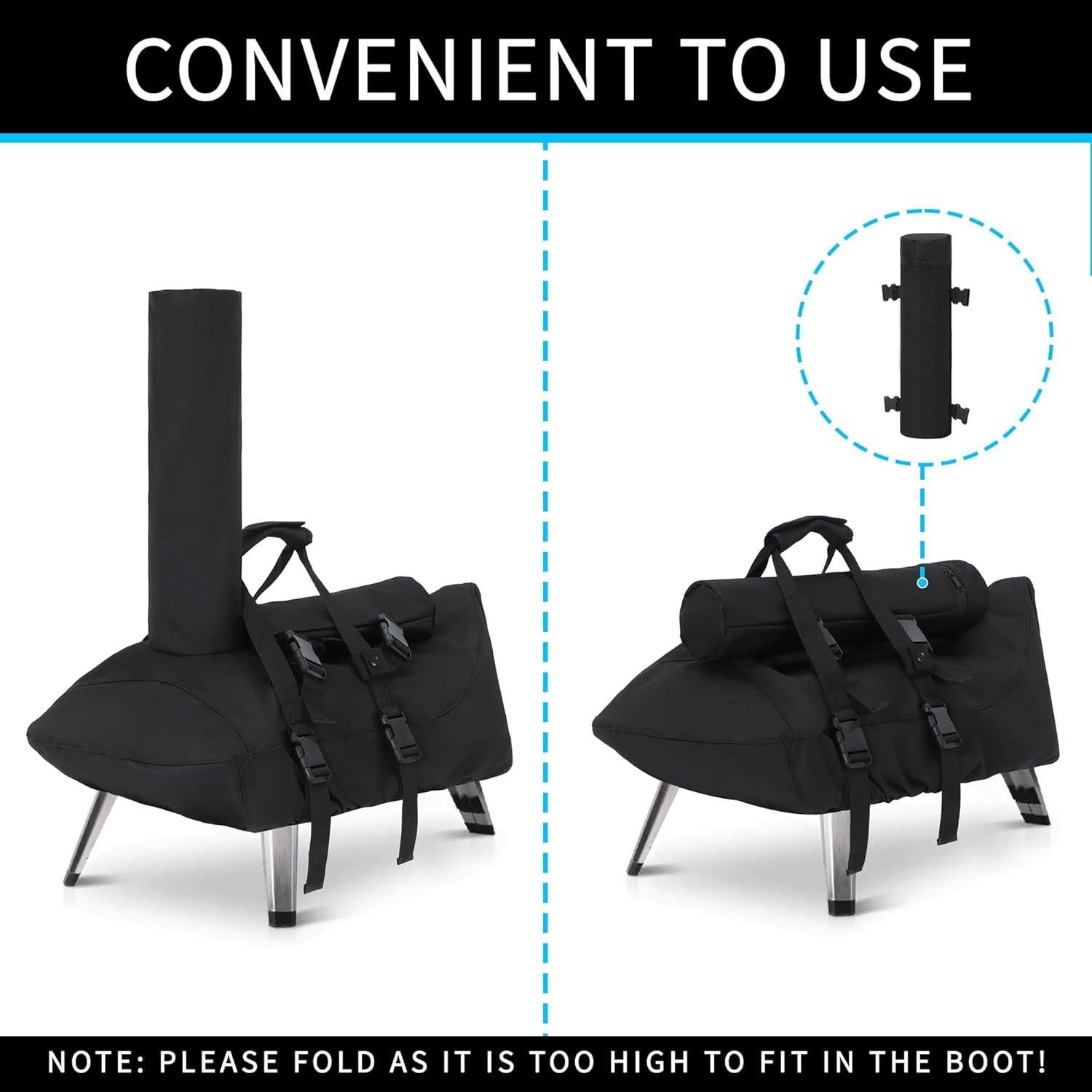 Cubierta Impermeable JIESUO para Horno de Pizza Ooni Karu 12